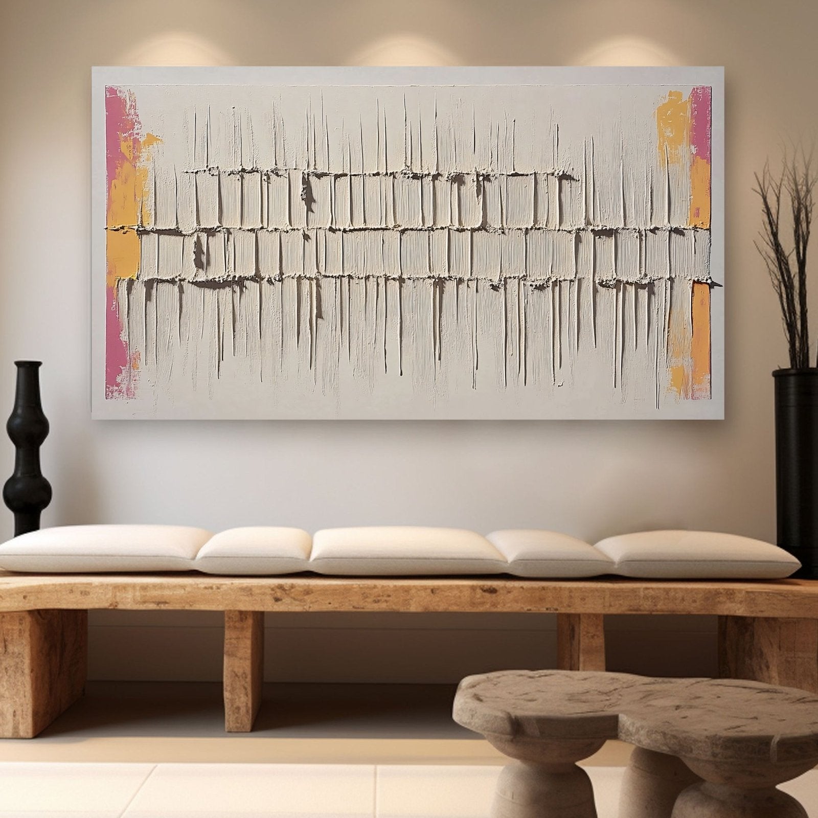 Abstract Painting "Misterio de Texturas" - nukeart