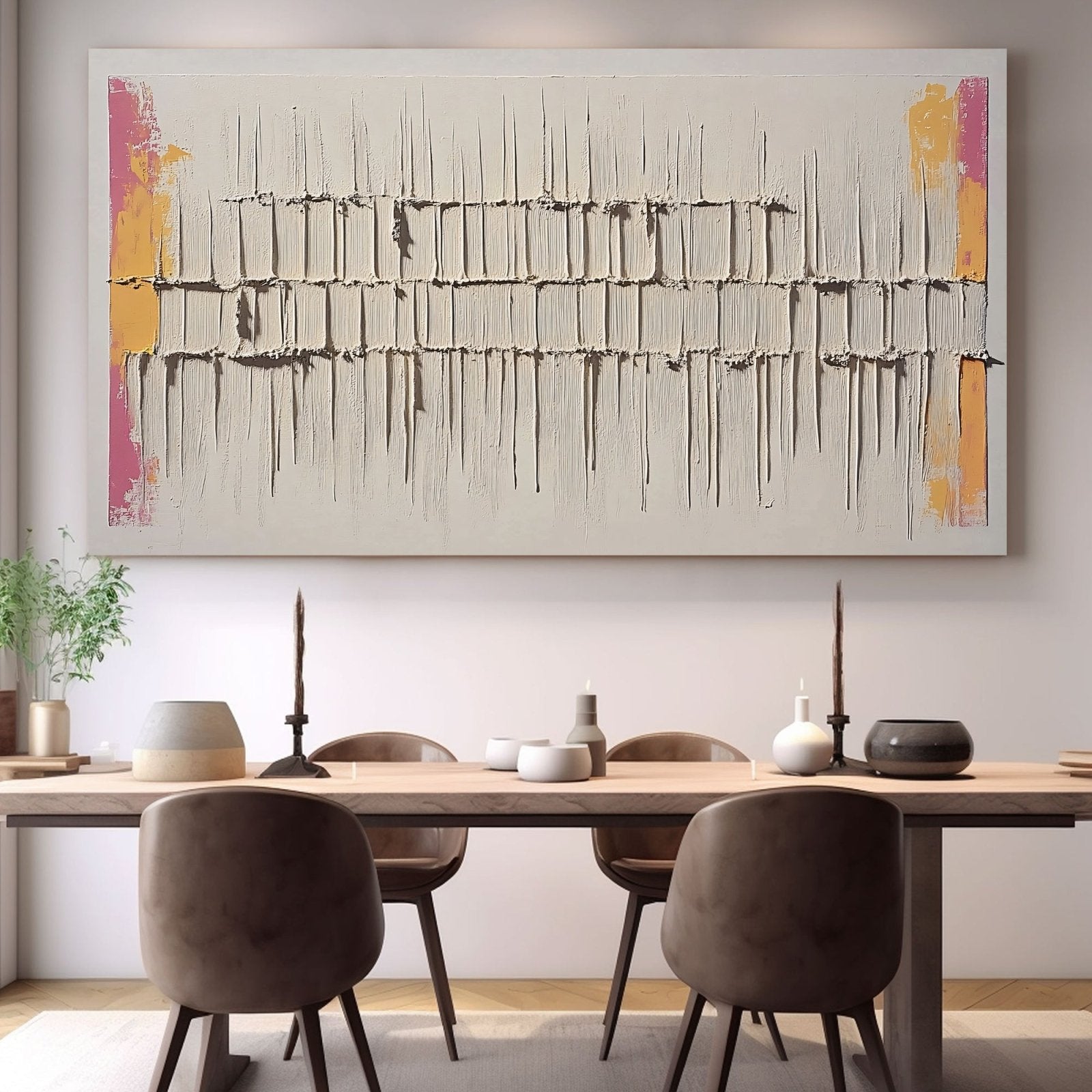 Abstract Painting "Misterio de Texturas" - nukeart
