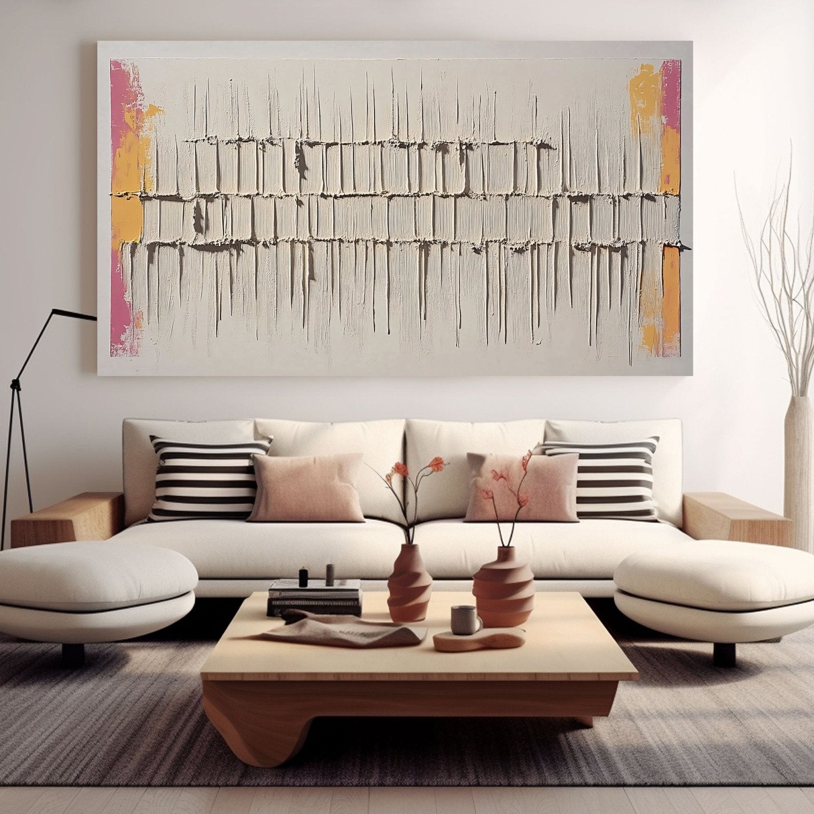 Abstract Painting "Misterio de Texturas" - nukeart