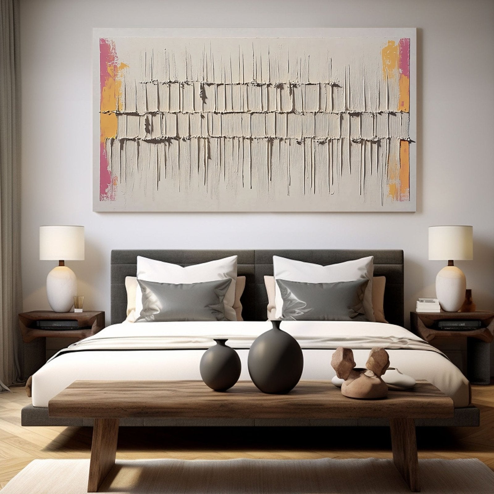 Abstract Painting "Misterio de Texturas" - nukeart