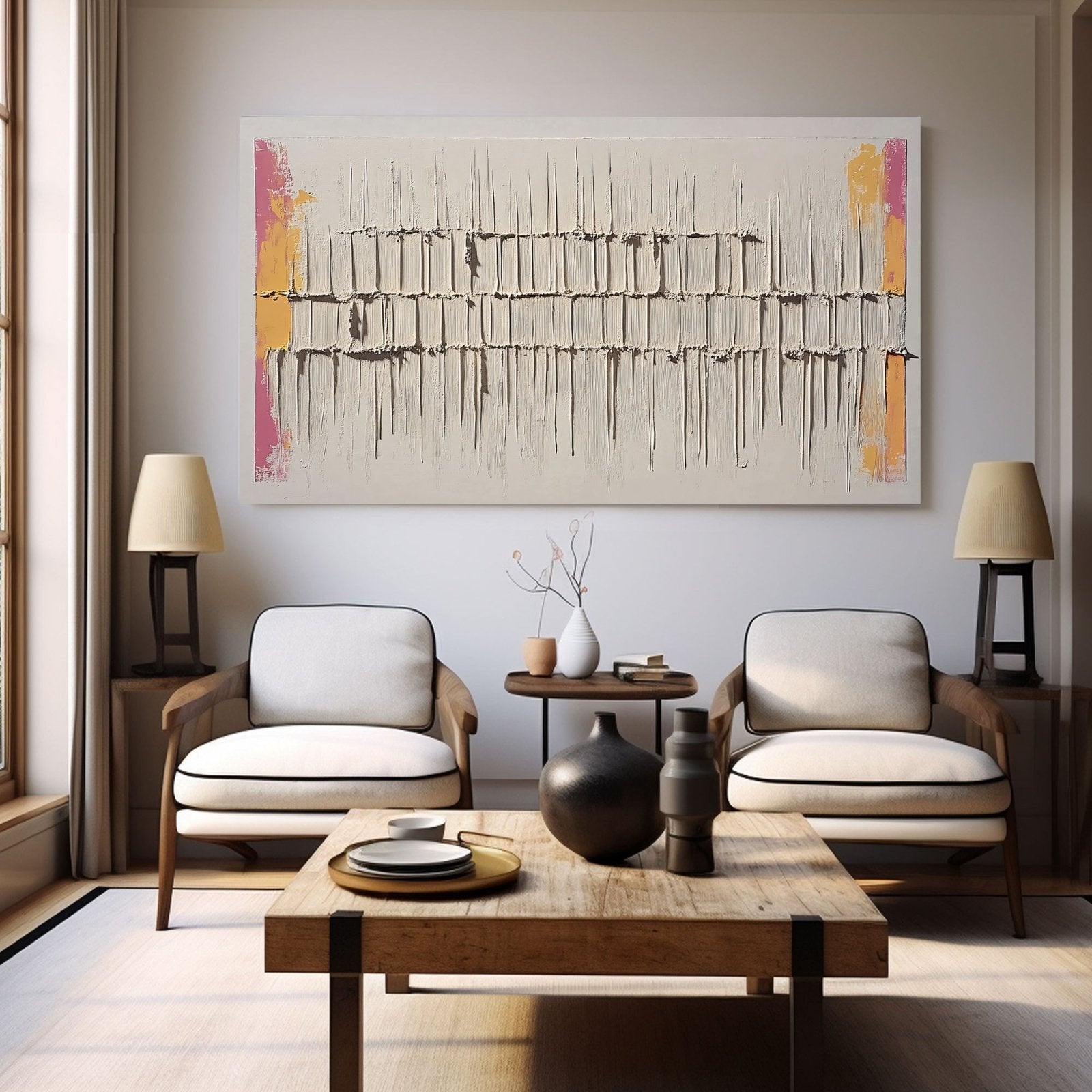 Abstract Painting "Misterio de Texturas" - nukeart