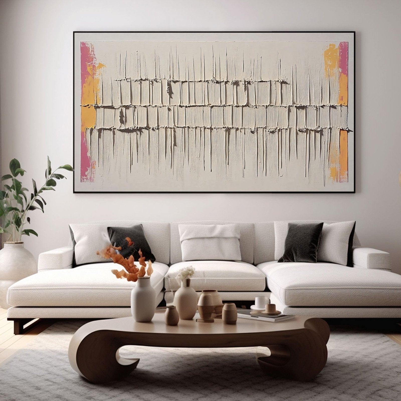 Abstract Painting "Misterio de Texturas" - nukeart