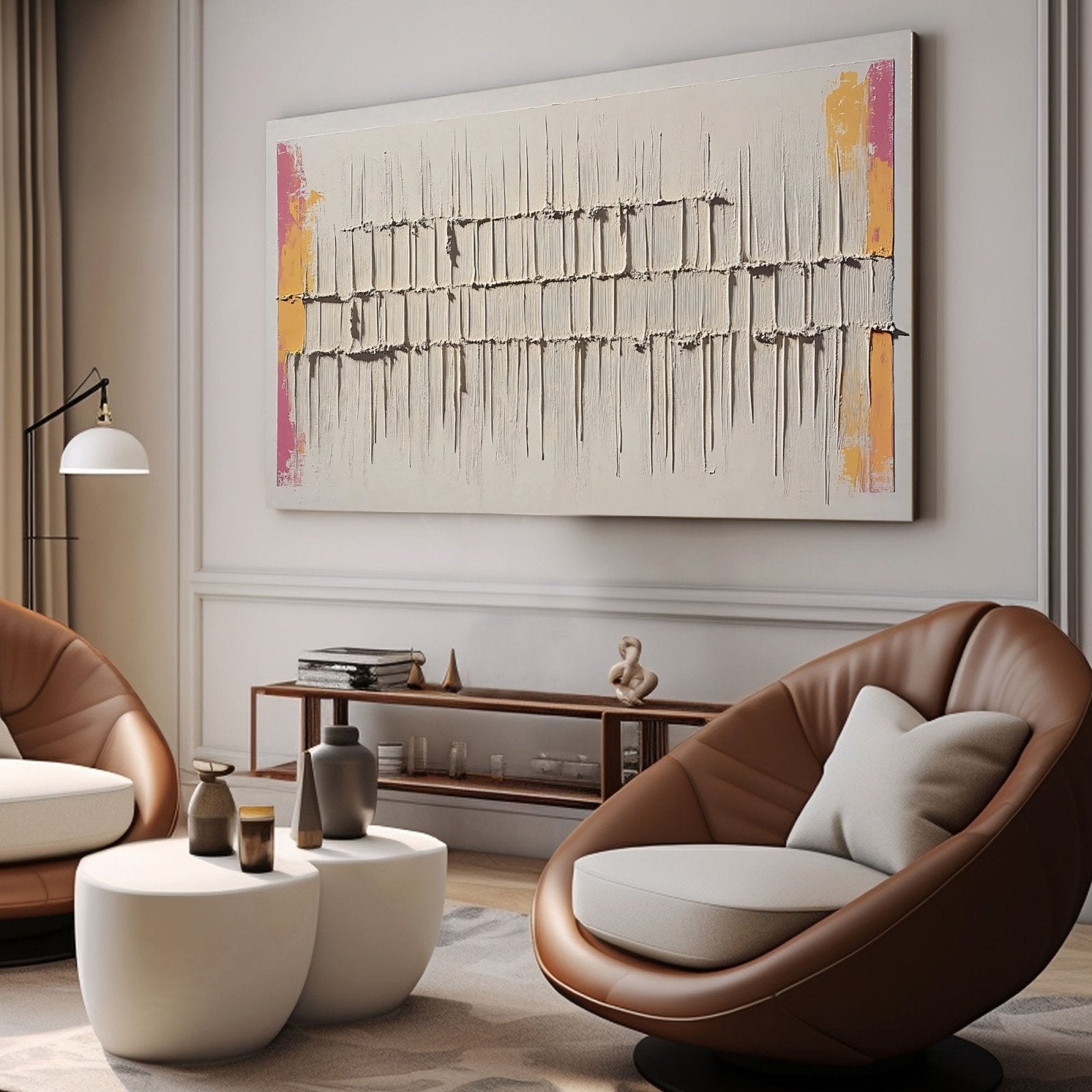 Abstract Painting "Misterio de Texturas" - nukeart