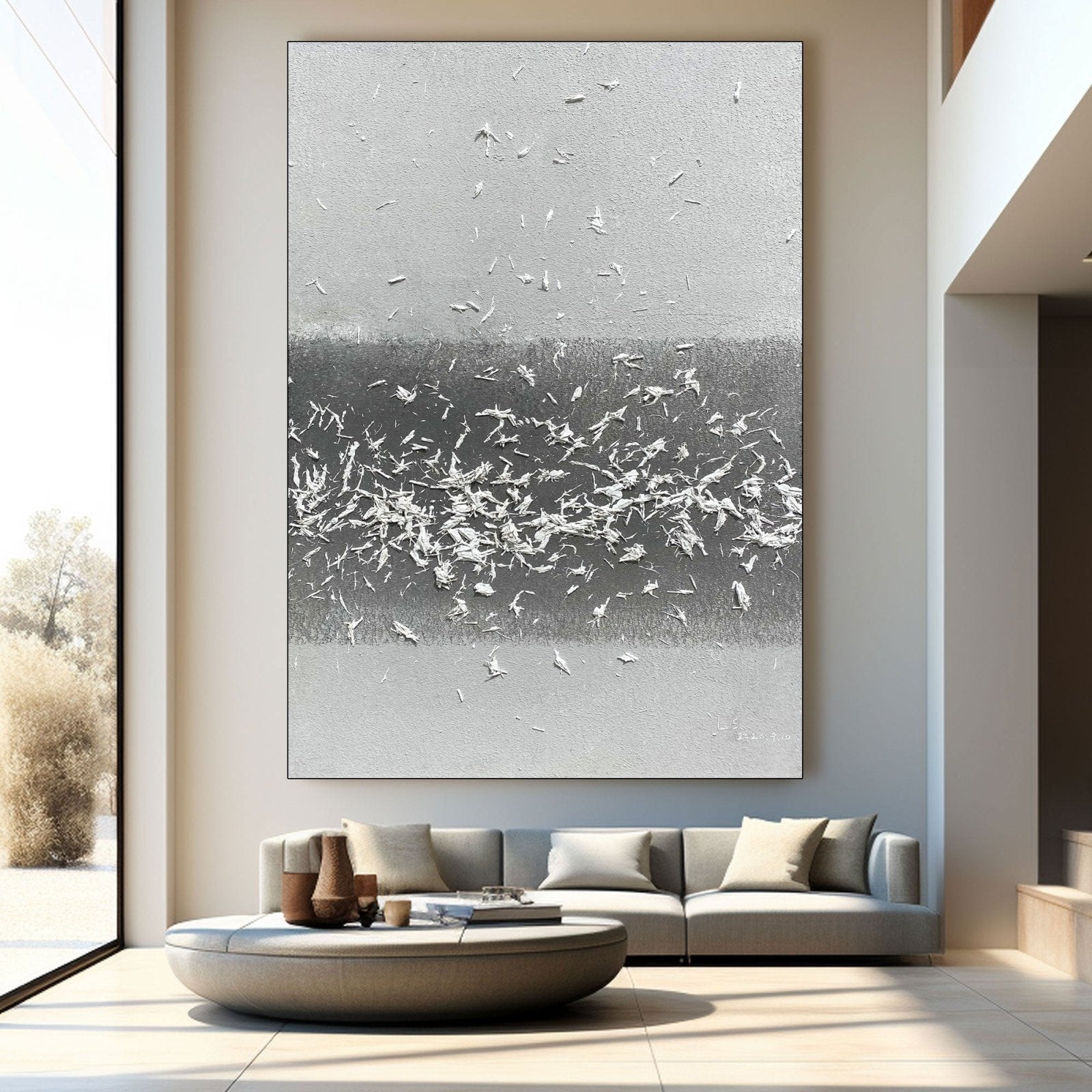 Abstract Painting "Movimiento Unido” - nukeart
