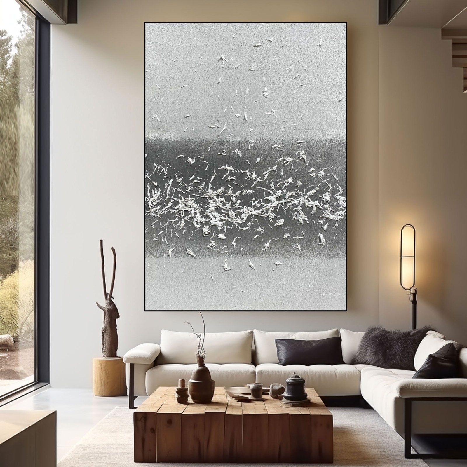 Abstract Painting "Movimiento Unido” - nukeart