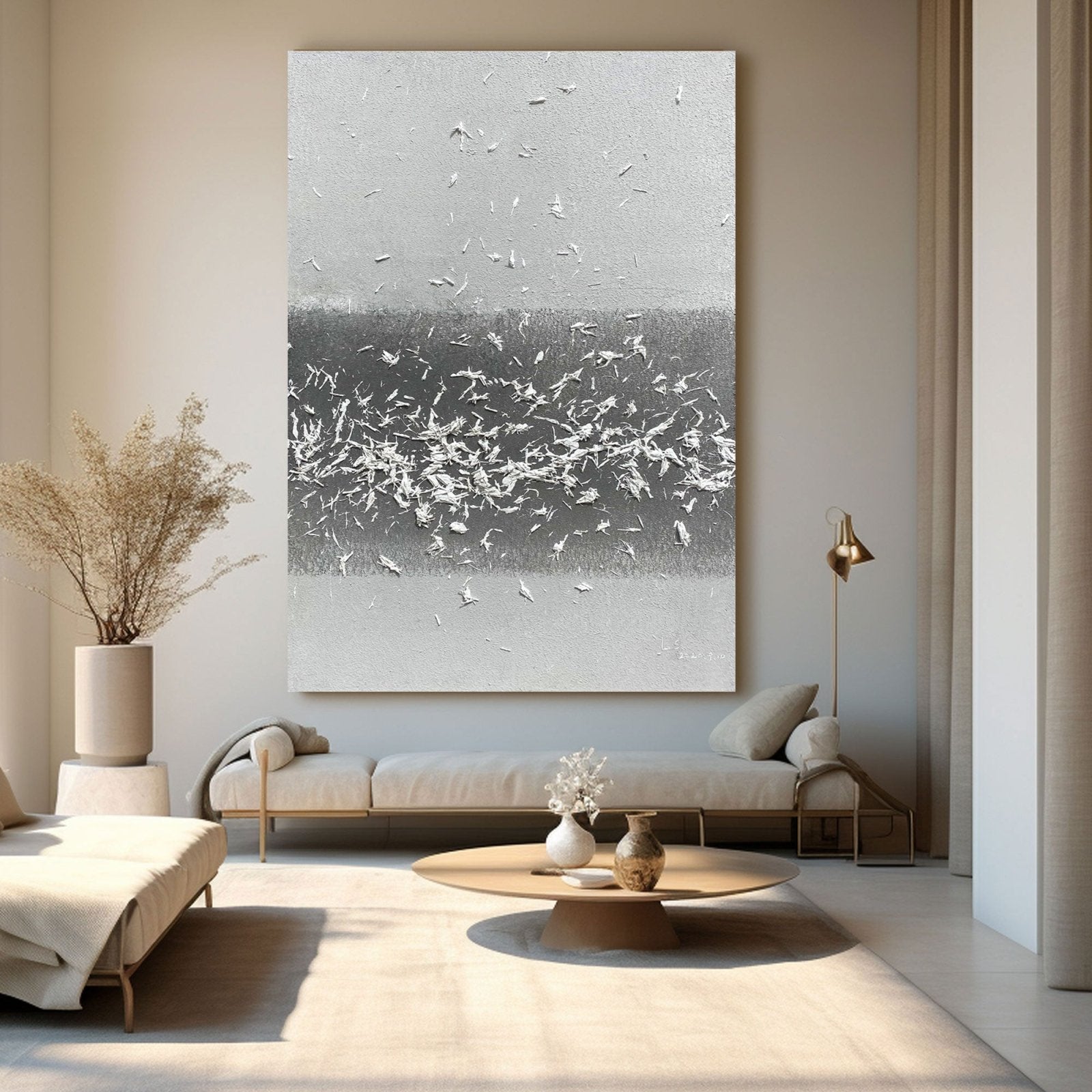 Abstract Painting "Movimiento Unido” - nukeart