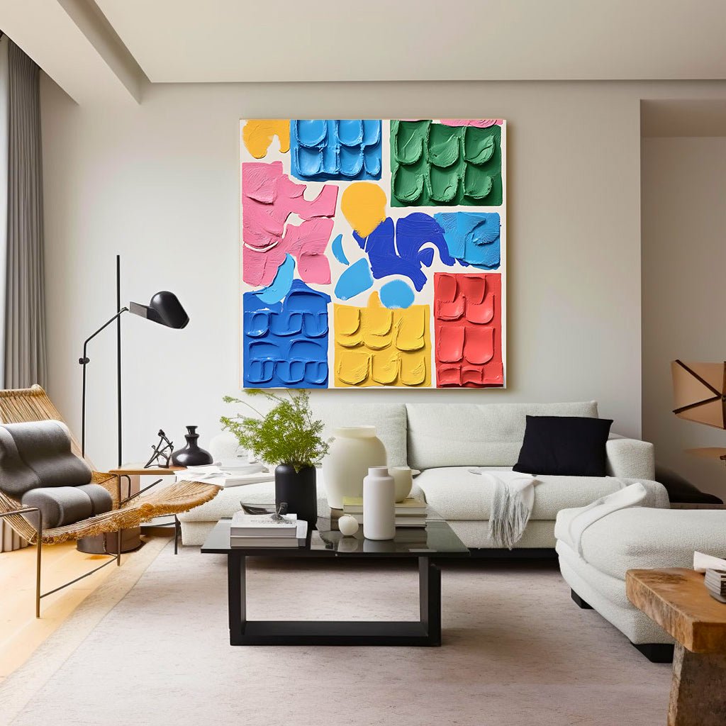 Abstract Painting "Naturaleza de Formas” - nukeart