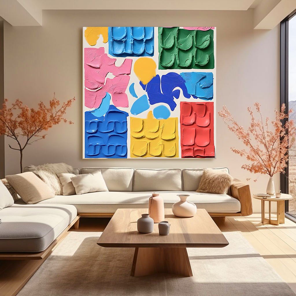 Abstract Painting "Naturaleza de Formas” - nukeart