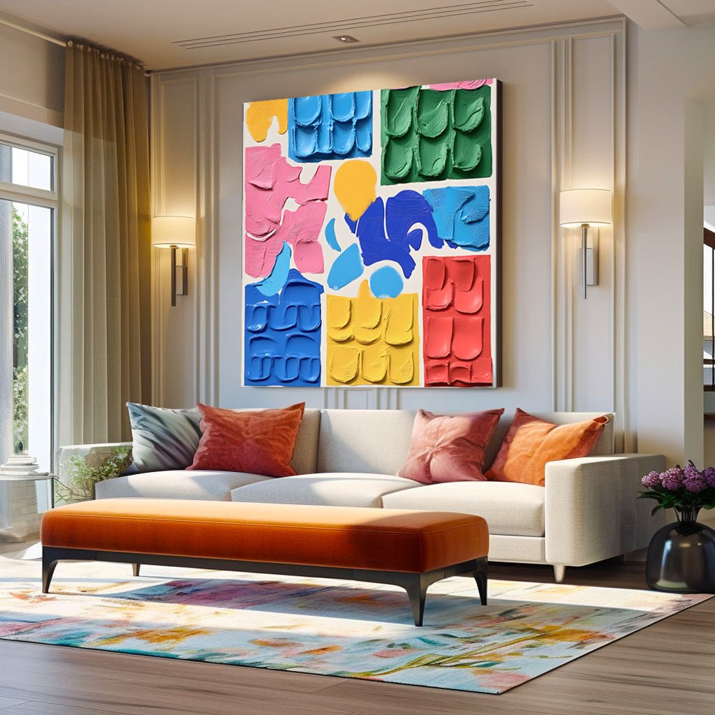 Abstract Painting "Naturaleza de Formas” - nukeart