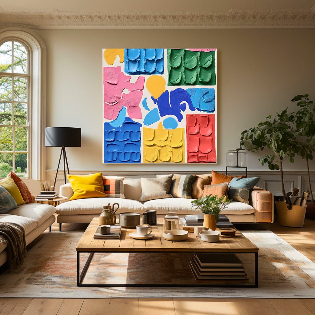 Abstract Painting "Naturaleza de Formas” - nukeart