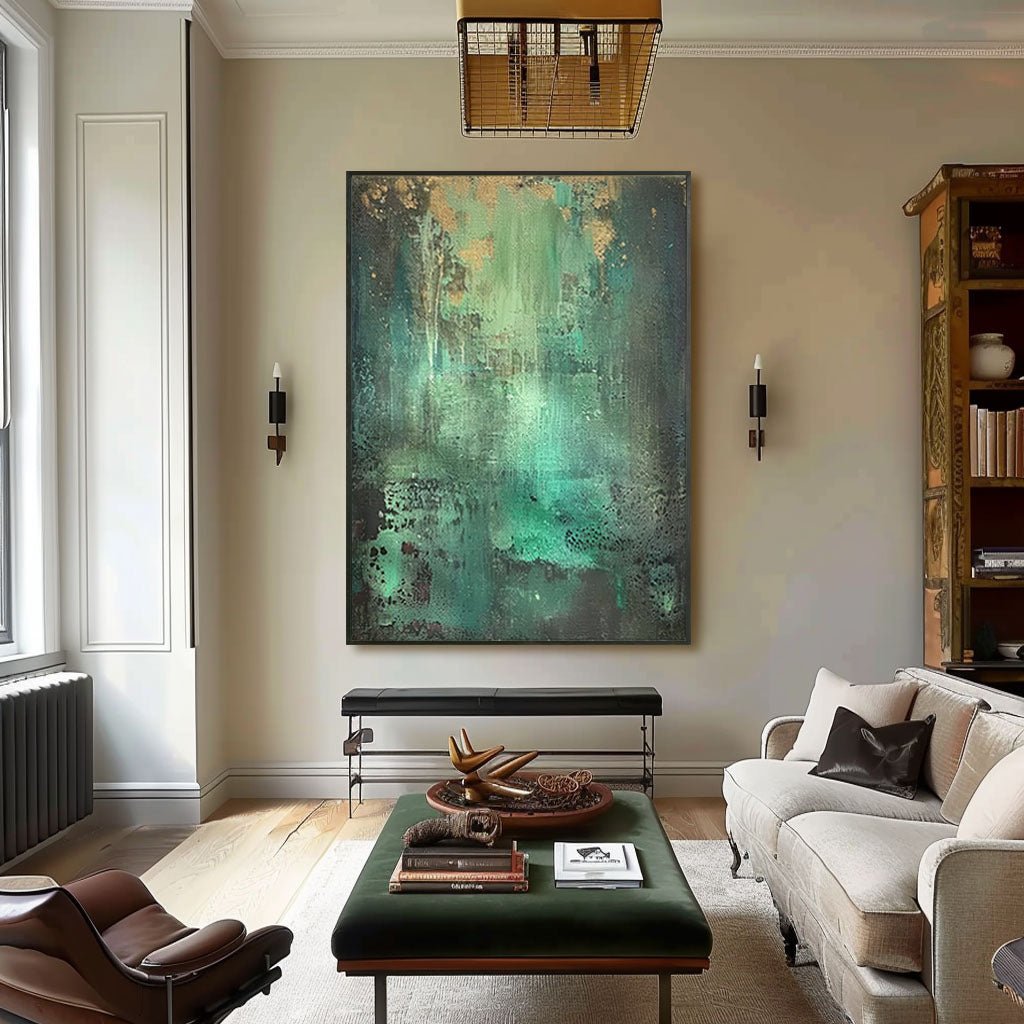 Abstract Painting "Natureza e Mistério” - nukeart