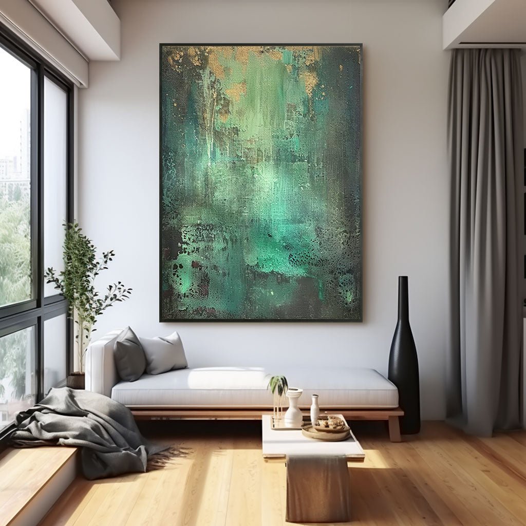 Abstract Painting "Natureza e Mistério” - nukeart