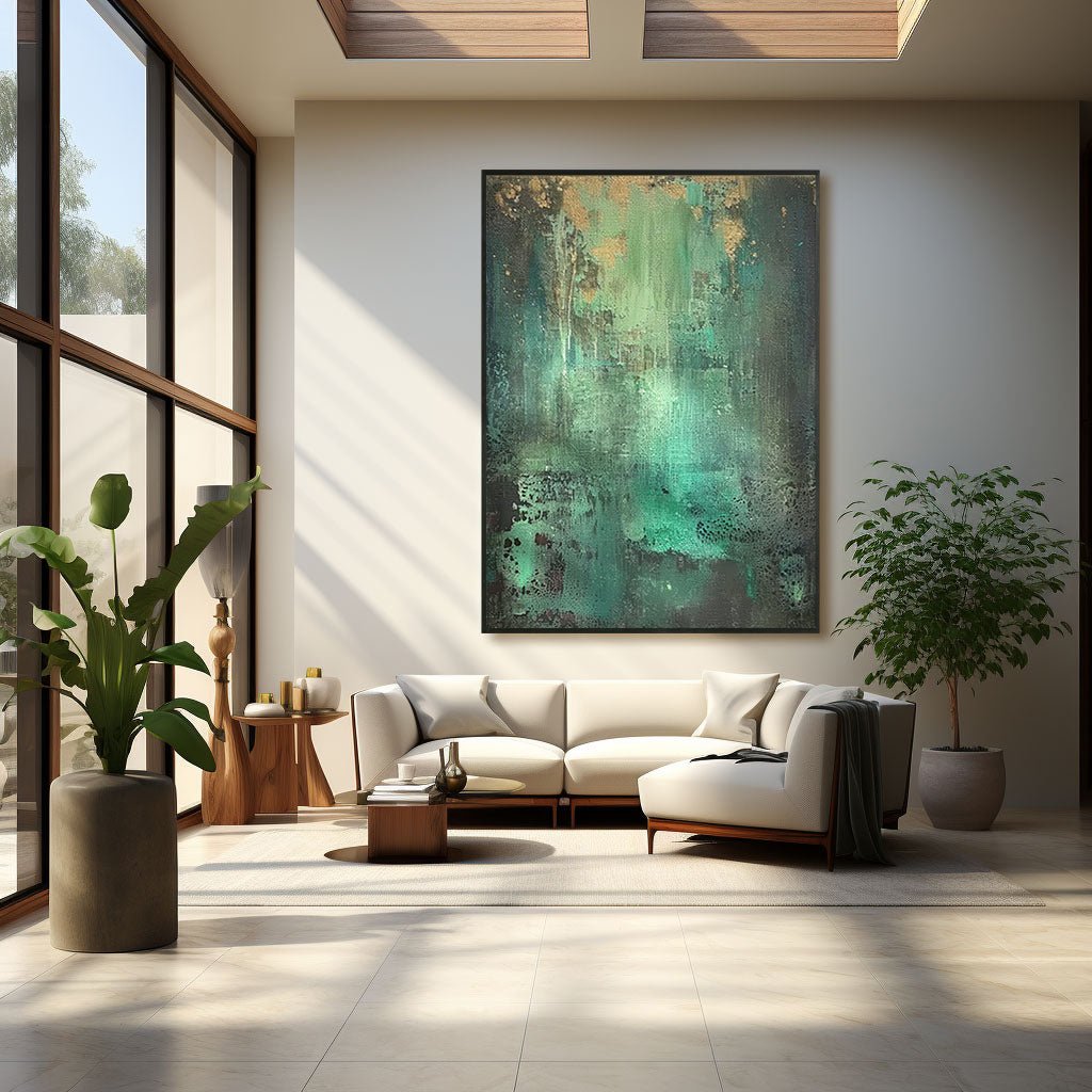Abstract Painting "Natureza e Mistério” - nukeart