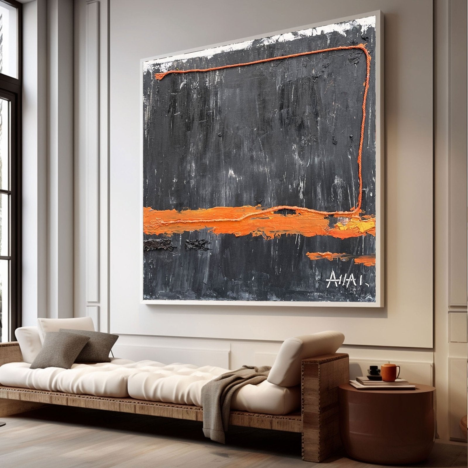Abstract Painting "Odkrycie Granic” - nukeart