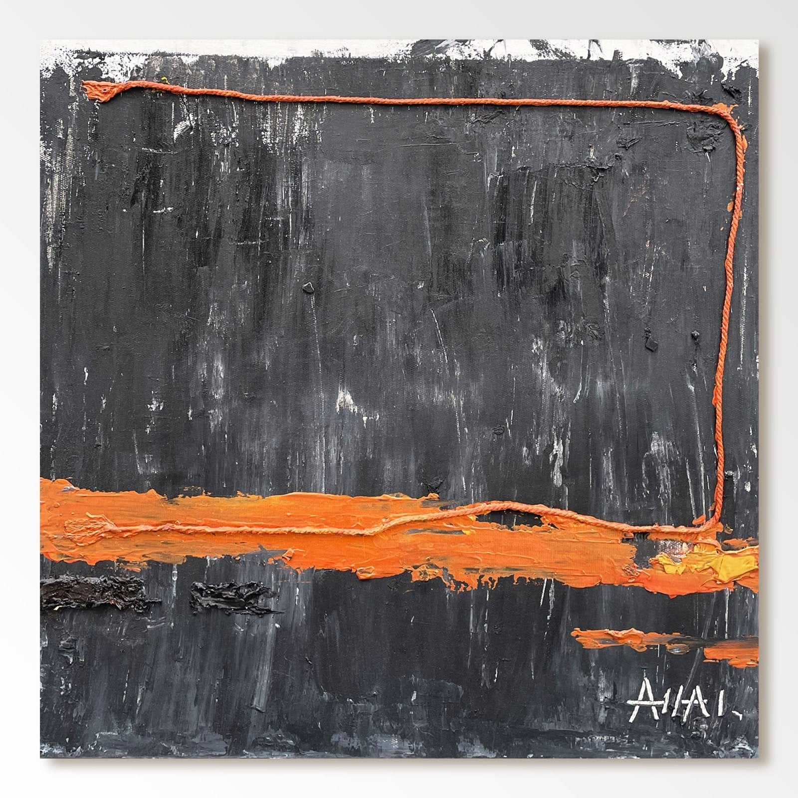Abstract Painting "Odkrycie Granic” - nukeart