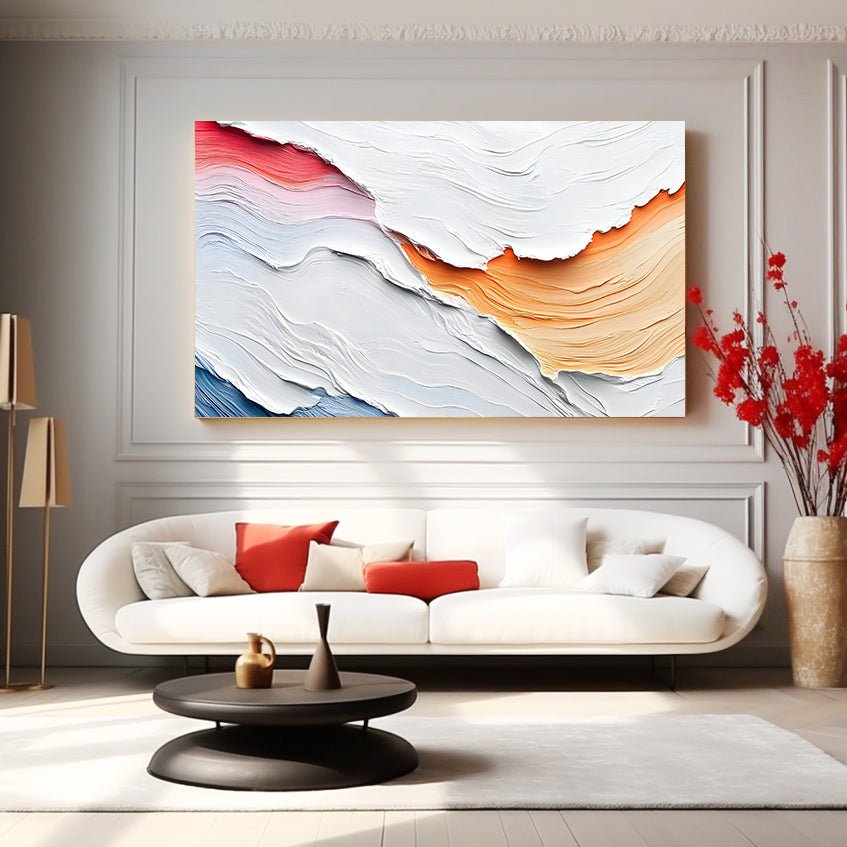 Abstract Painting "Olas de Color" - nukeart