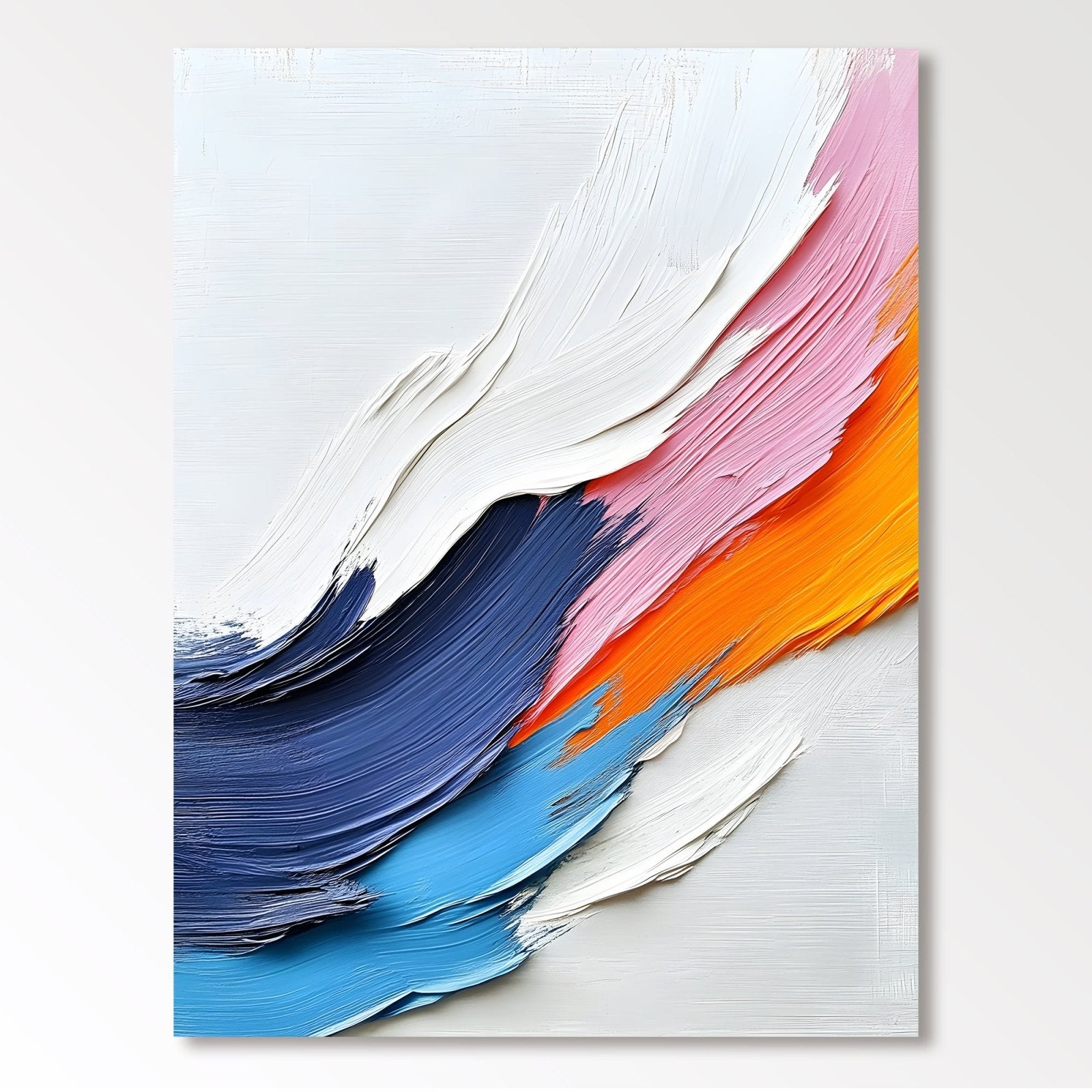 Abstract Painting "Ondas de Color” - nukeart