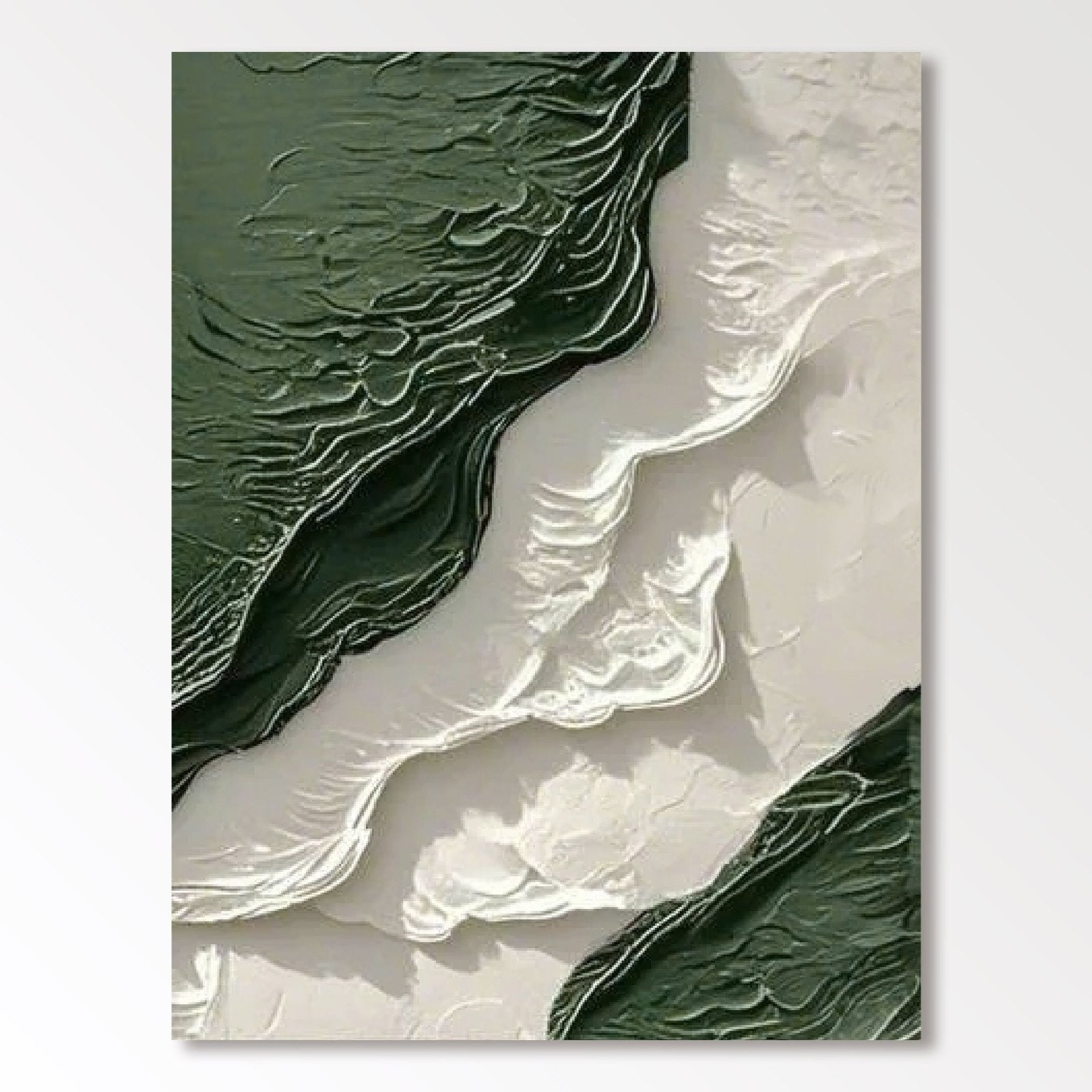 Abstract Painting "Ondas de Contraste” - nukeart
