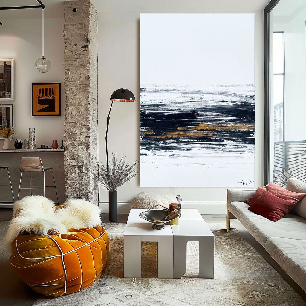 Abstract Painting "Övergångens Konst” - nukeart