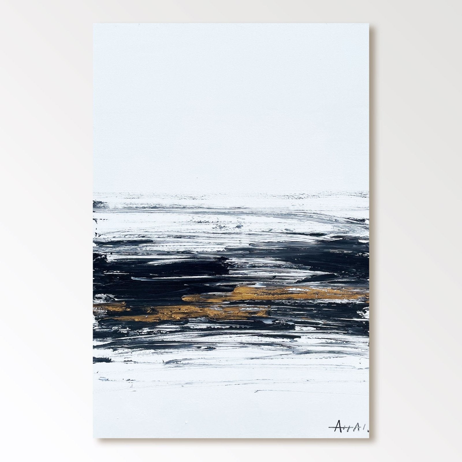 Abstract Painting "Övergångens Konst” - nukeart