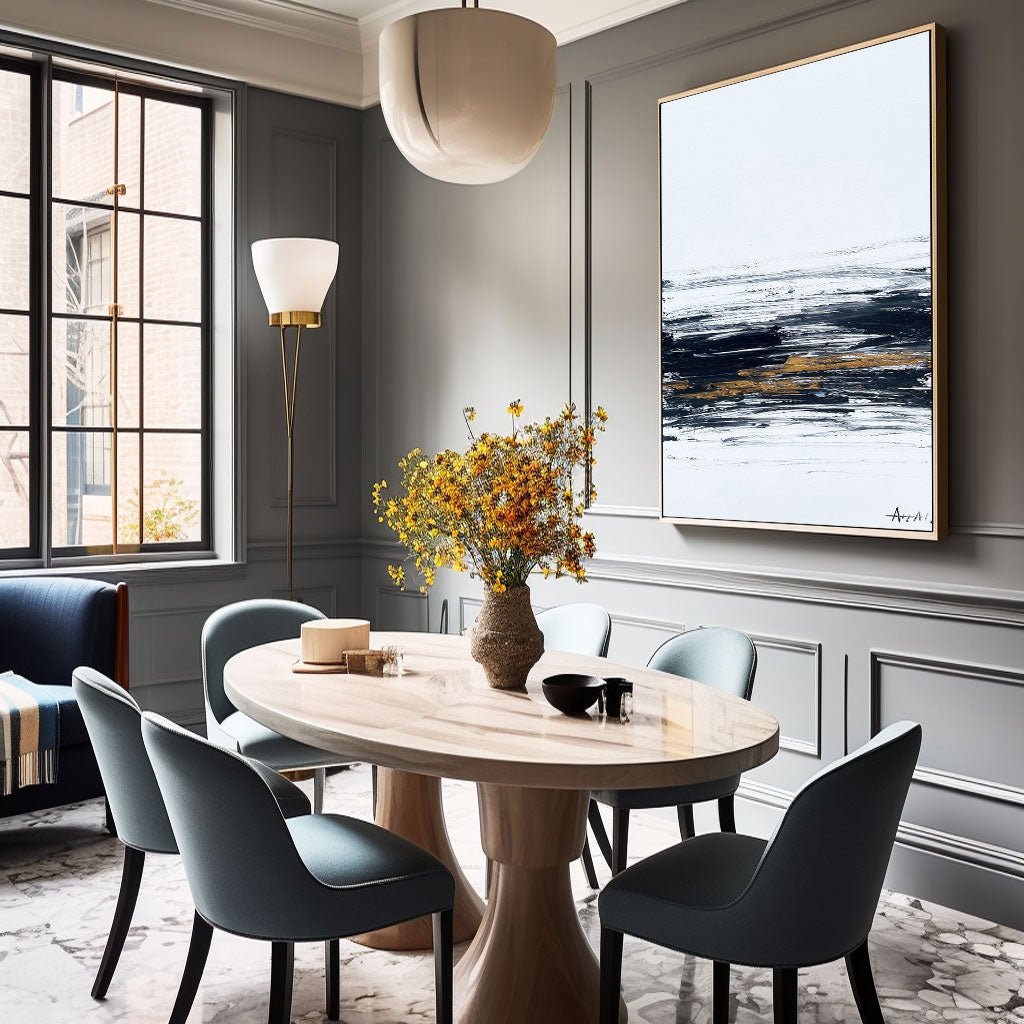 Abstract Painting "Övergångens Konst” - nukeart