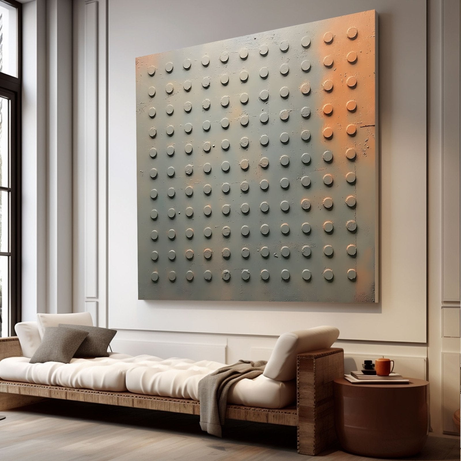 Abstract Painting "Patrón Industrial” - nukeart