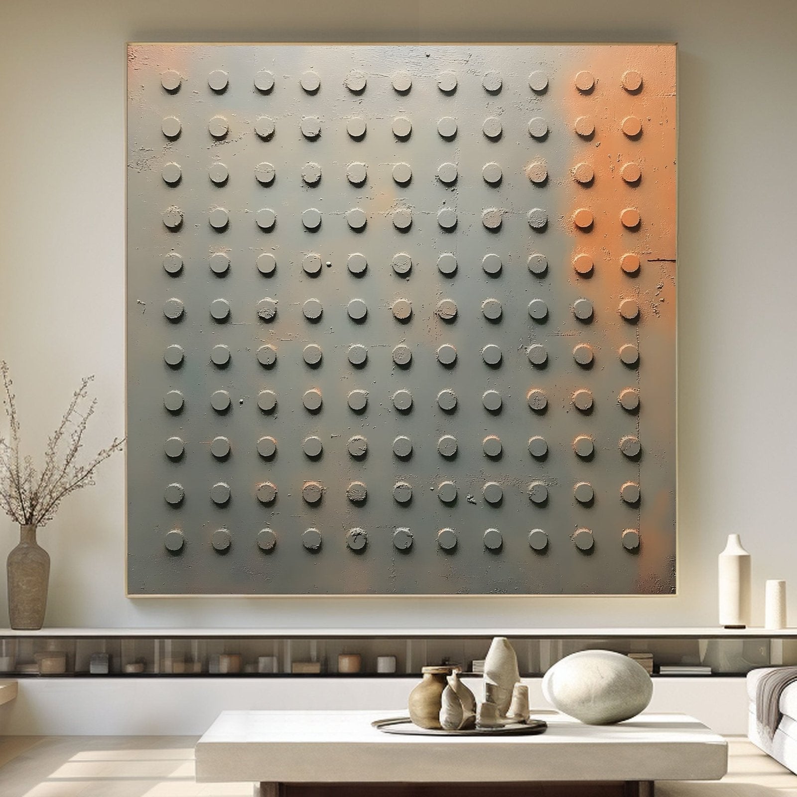 Abstract Painting "Patrón Industrial” - nukeart