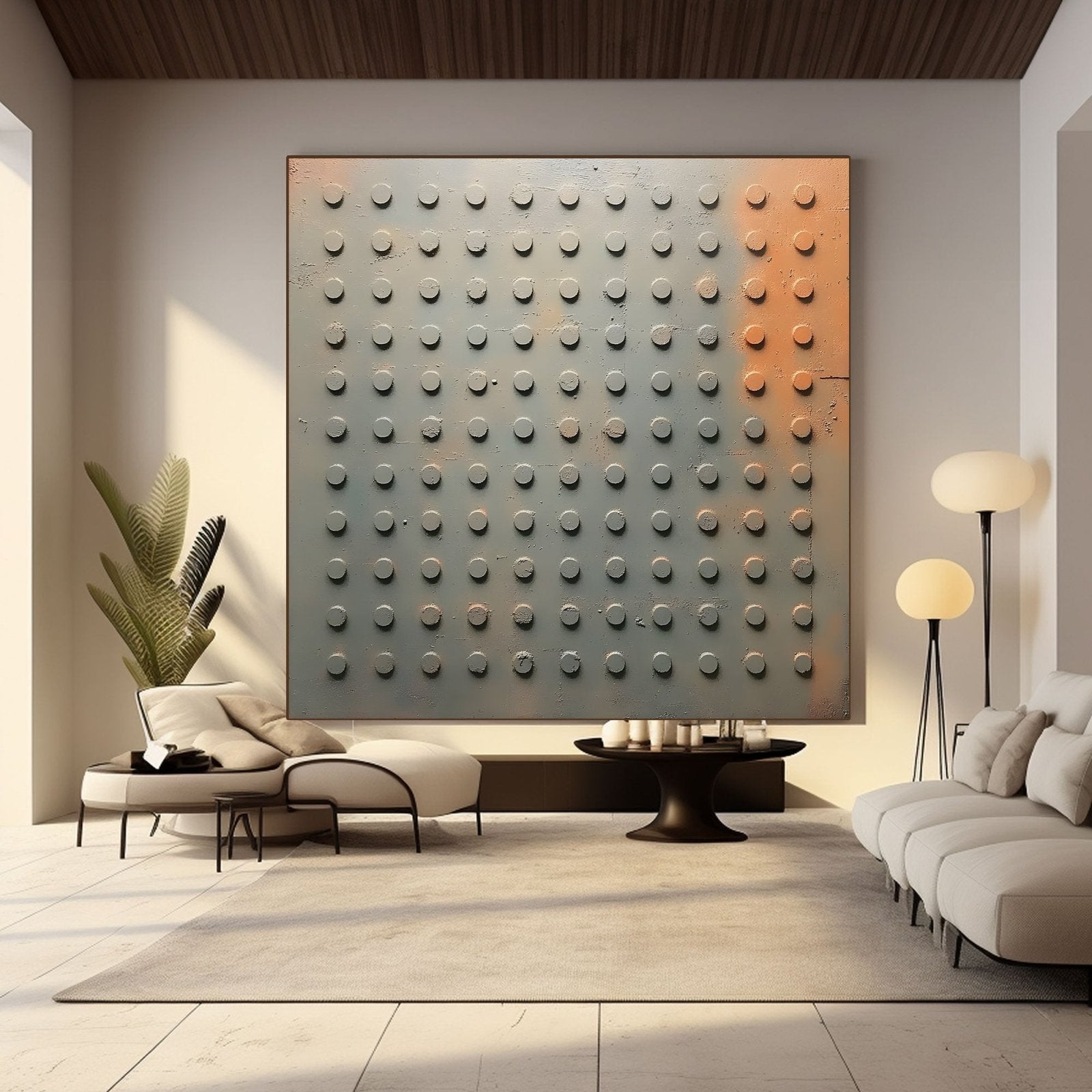 Abstract Painting "Patrón Industrial” - nukeart