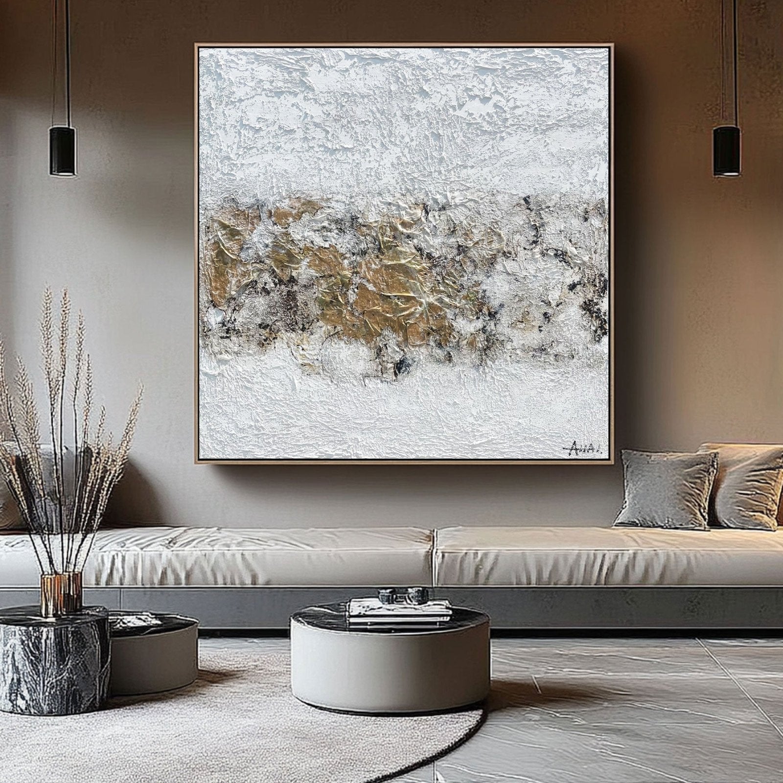Abstract Painting "Przełom Materii” - nukeart