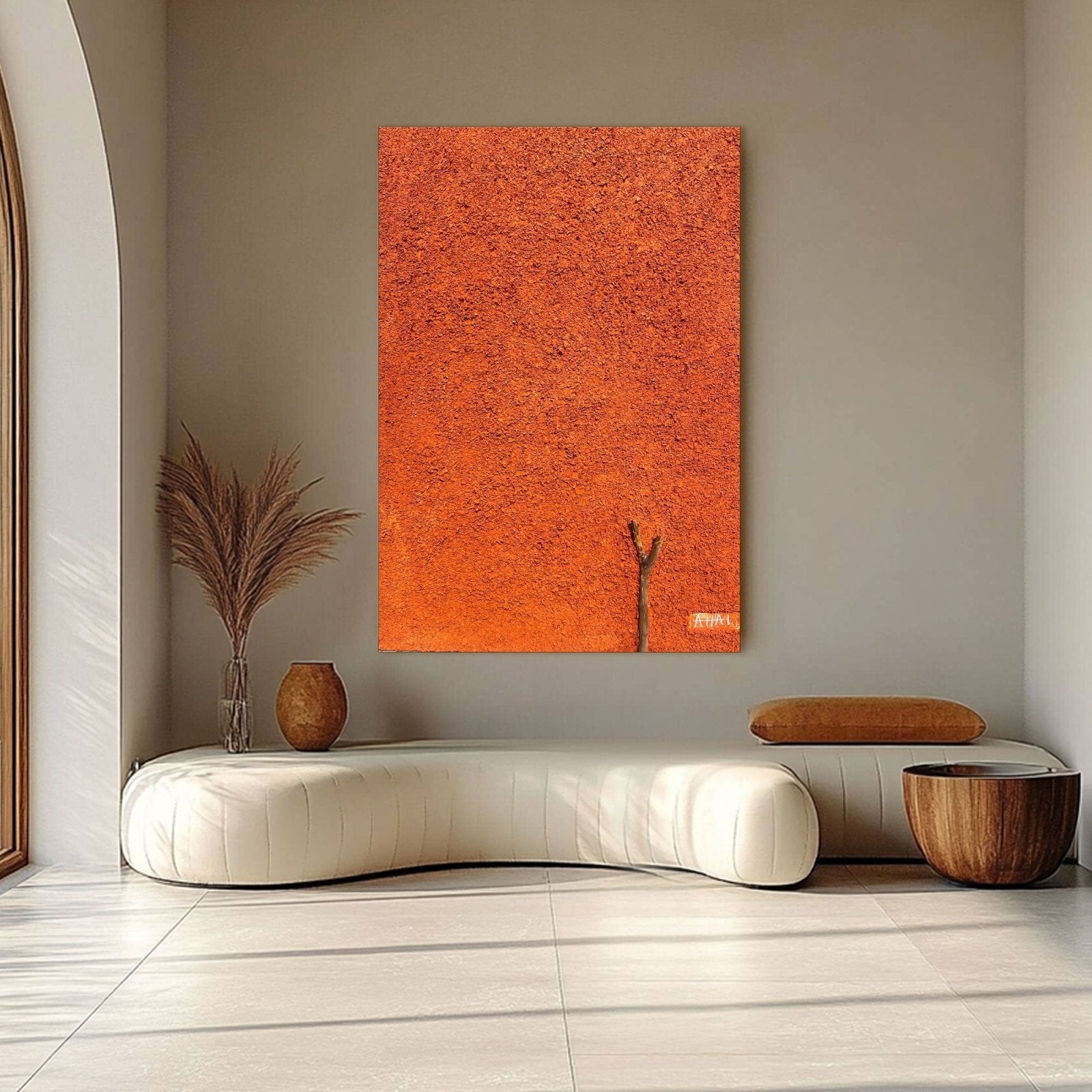 Abstract Painting "Rama Resiliente” - nukeart