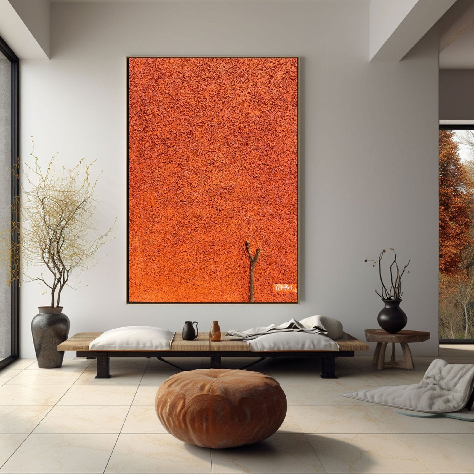 Abstract Painting "Rama Resiliente” - nukeart