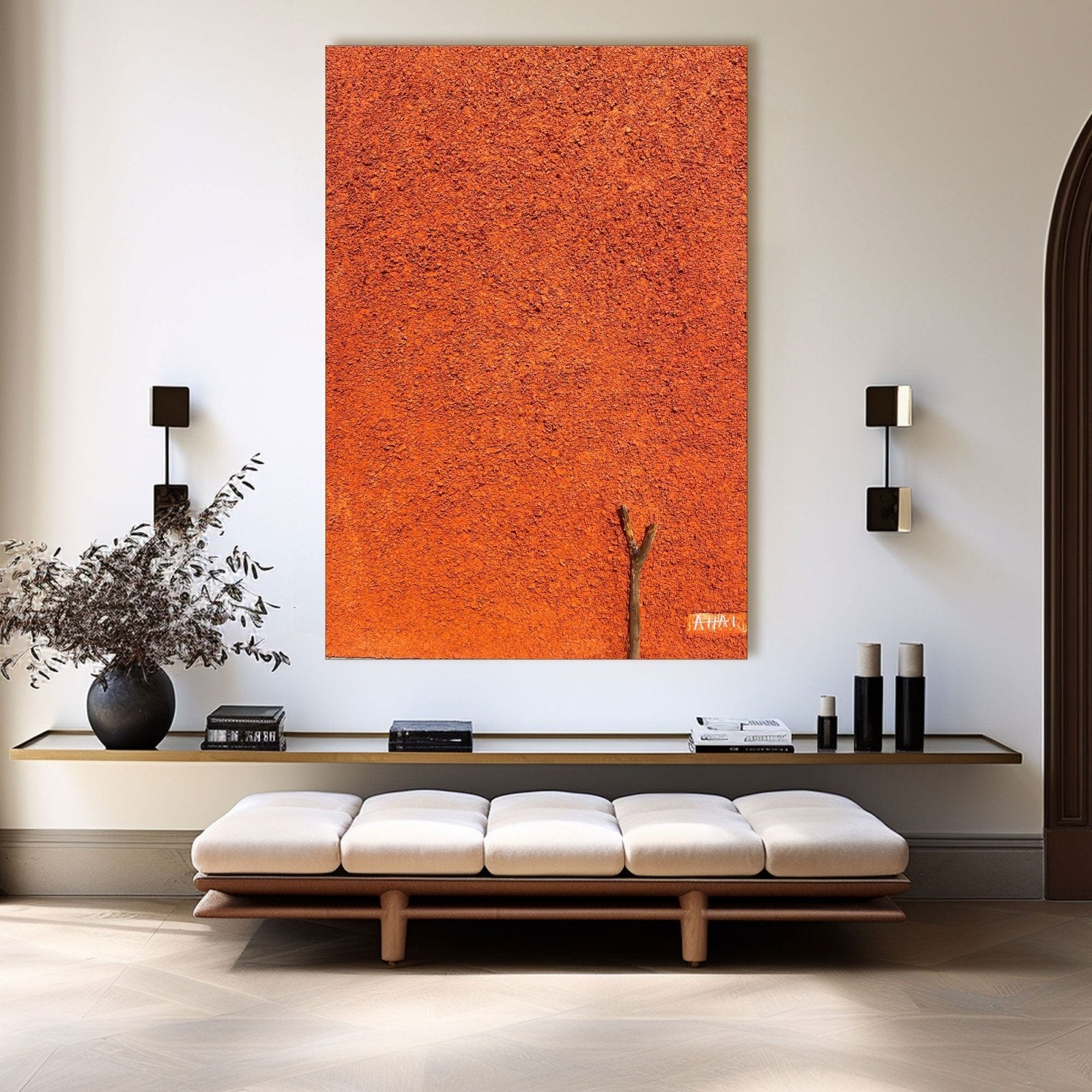 Abstract Painting "Rama Resiliente” - nukeart