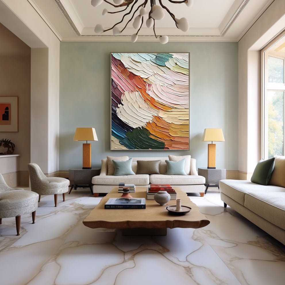 Abstract Painting "Rastro Sentimiento” - nukeart