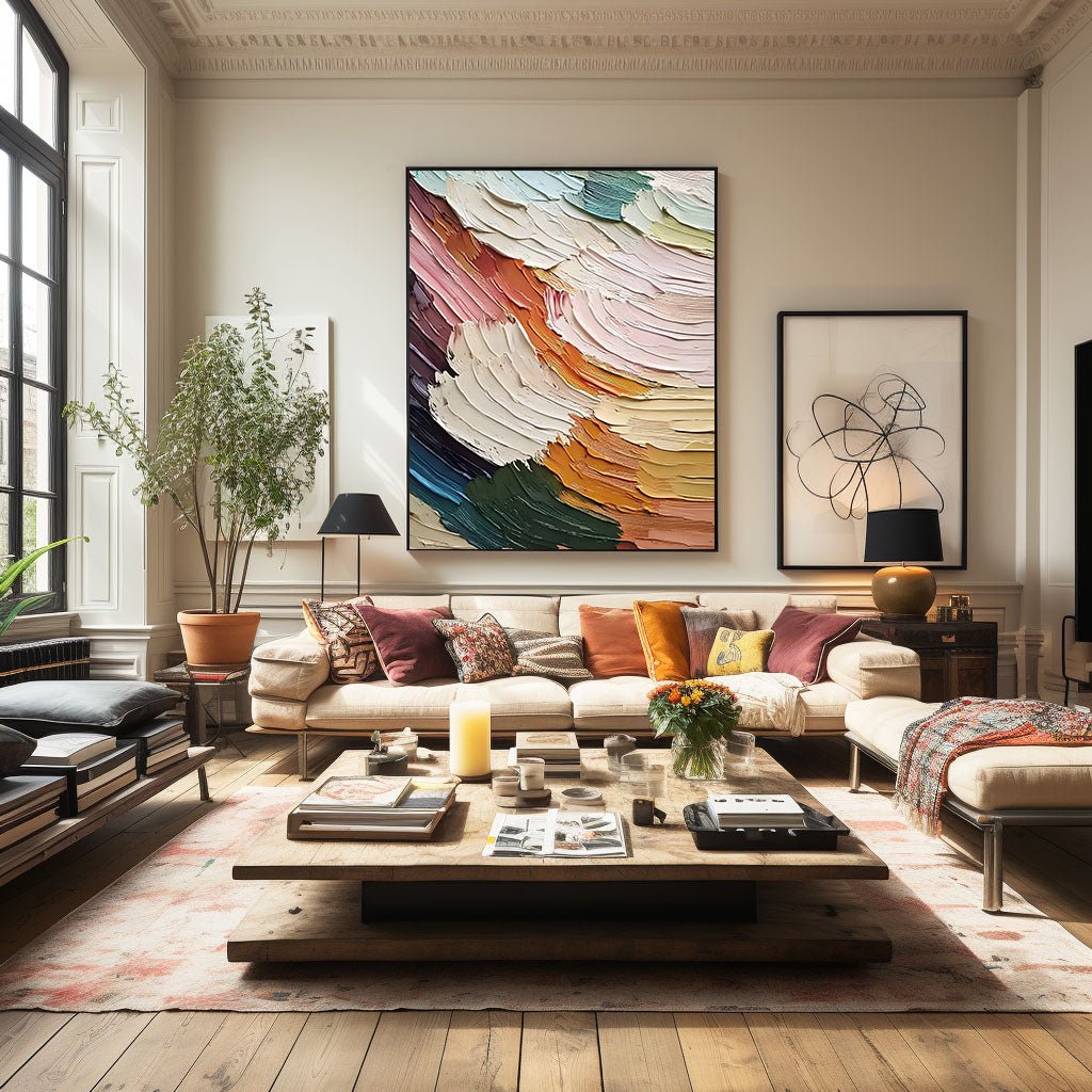 Abstract Painting "Rastro Sentimiento” - nukeart