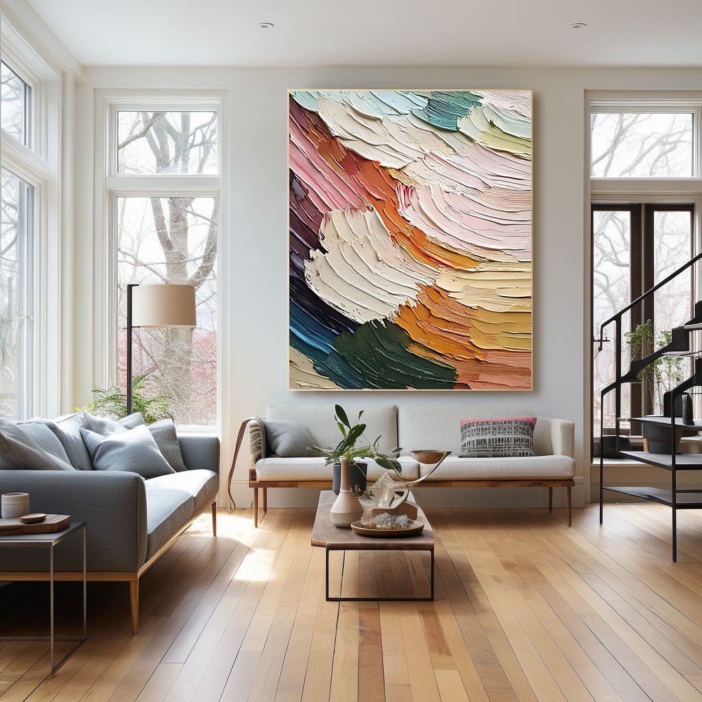 Abstract Painting "Rastro Sentimiento” - nukeart