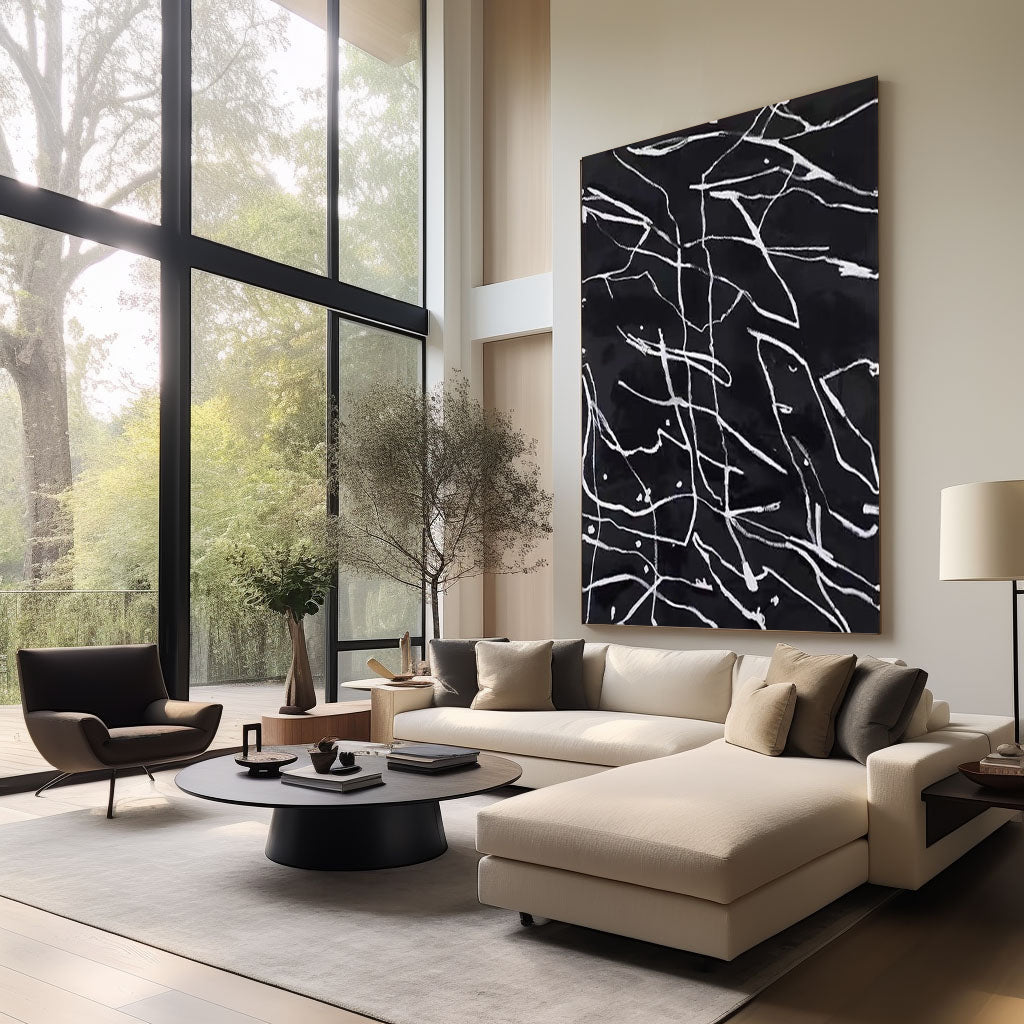 Abstract Painting "Rastros Enigmáticos” - nukeart