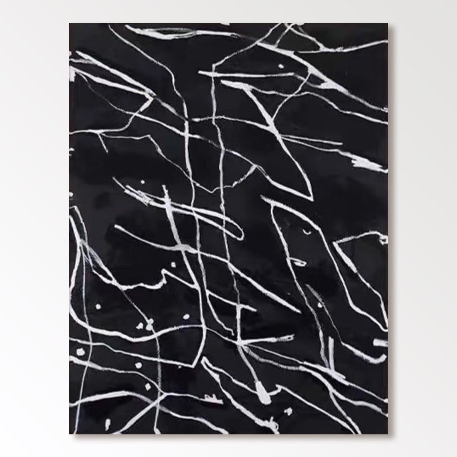 Abstract Painting "Rastros Enigmáticos” - nukeart