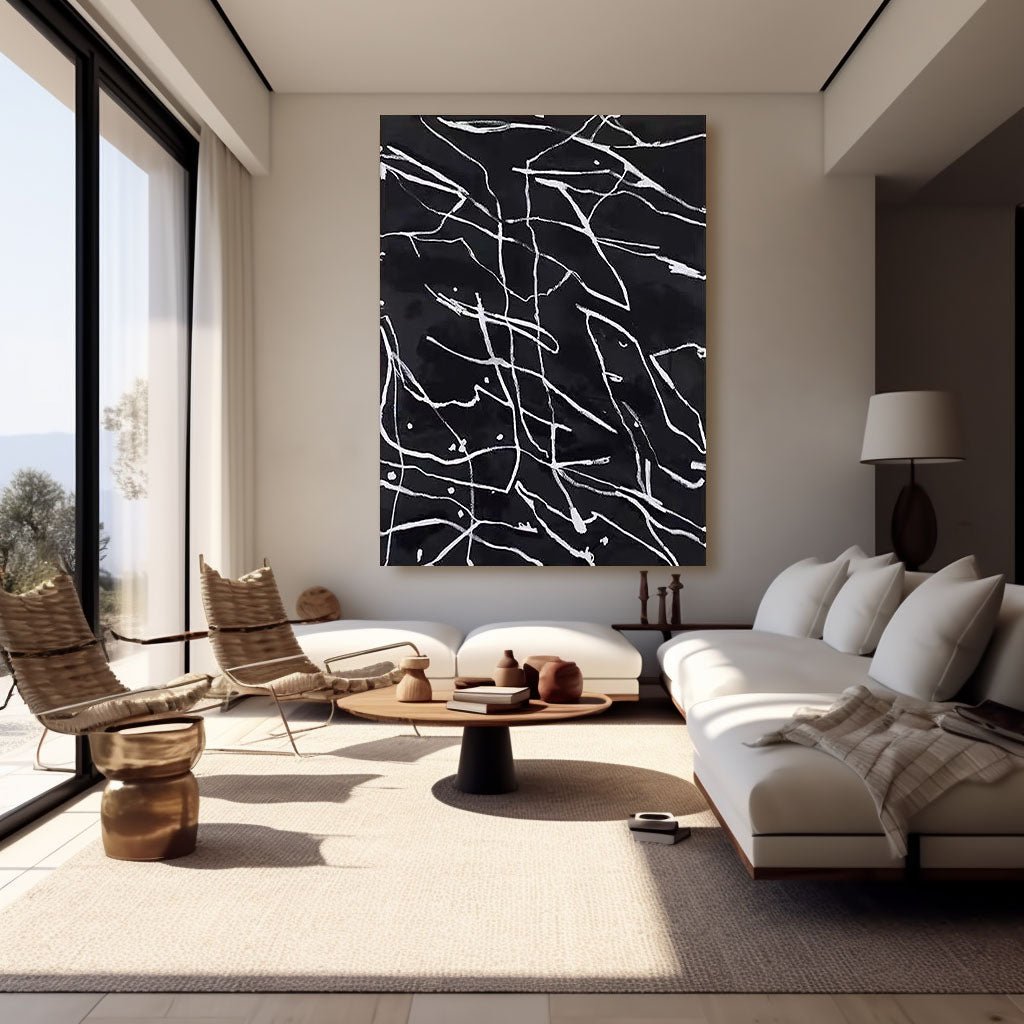 Abstract Painting "Rastros Enigmáticos” - nukeart