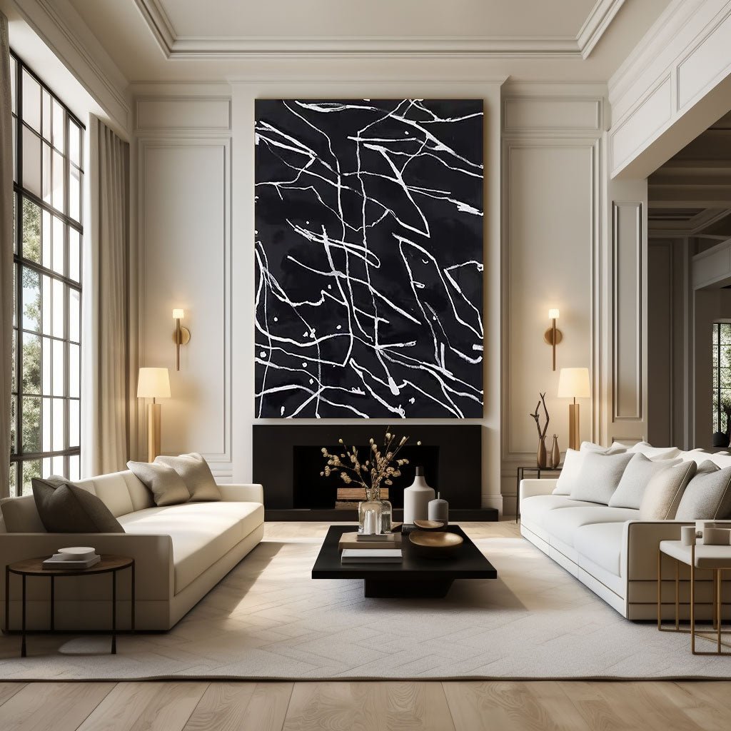 Abstract Painting "Rastros Enigmáticos” - nukeart