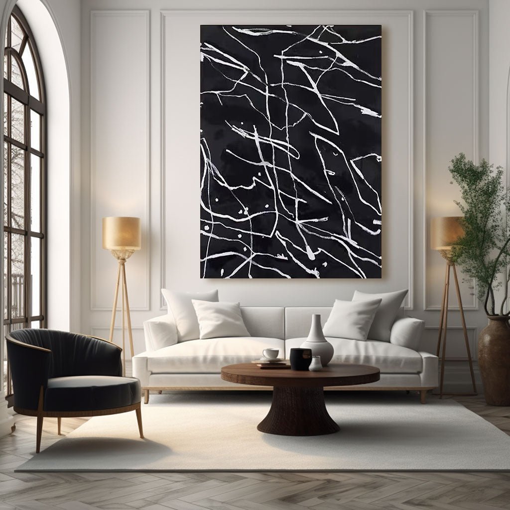 Abstract Painting "Rastros Enigmáticos” - nukeart