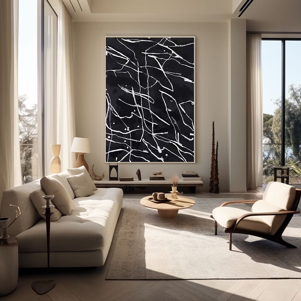 Abstract Painting "Rastros Enigmáticos” - nukeart