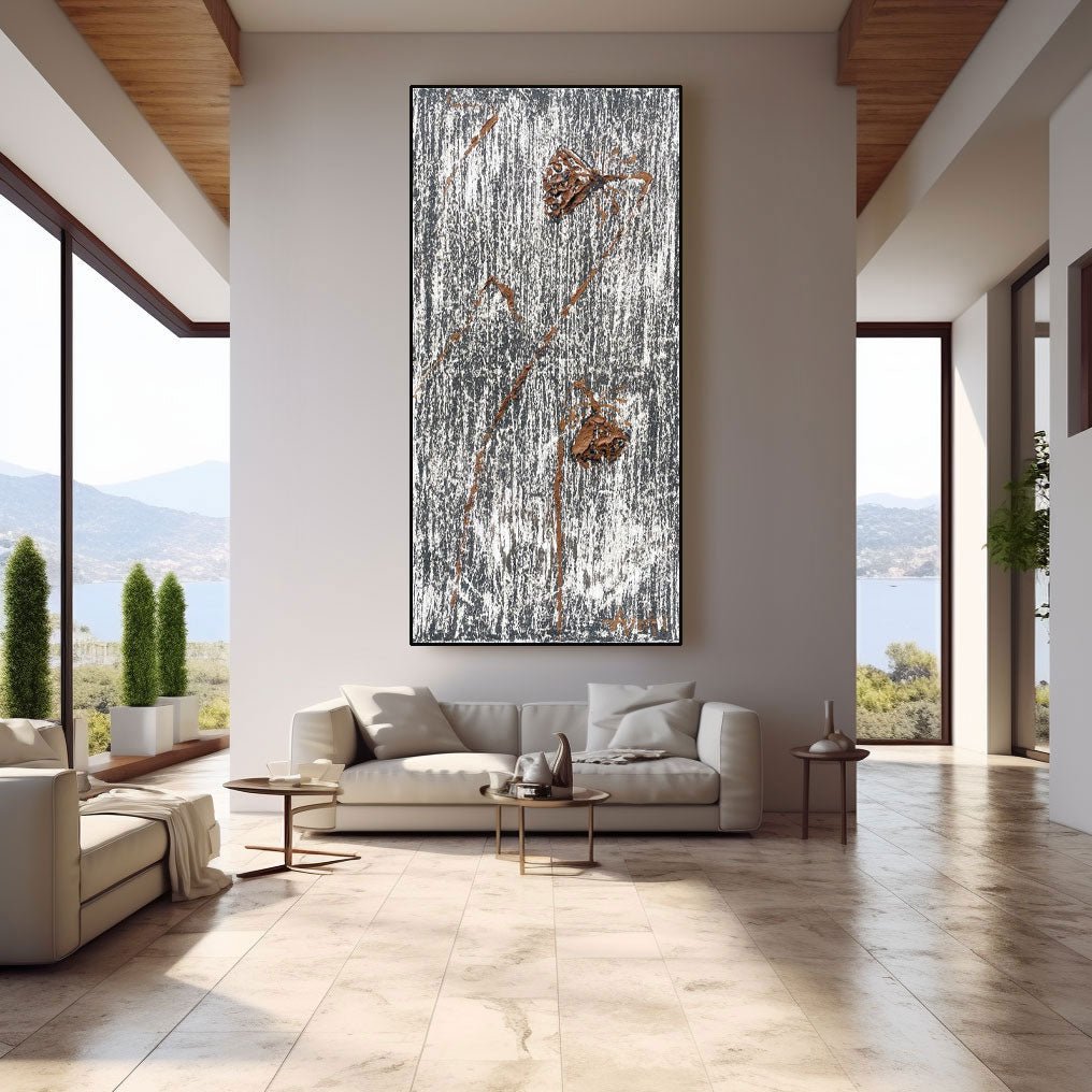 Abstract Painting "Recordatorio del Tiempo" - nukeart