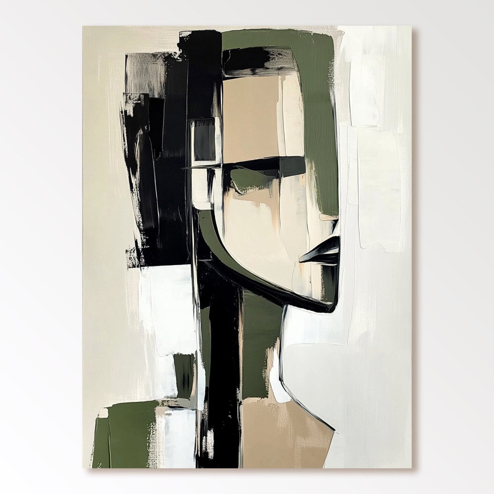 Abstract Painting "Reflet Brisé” - nukeart
