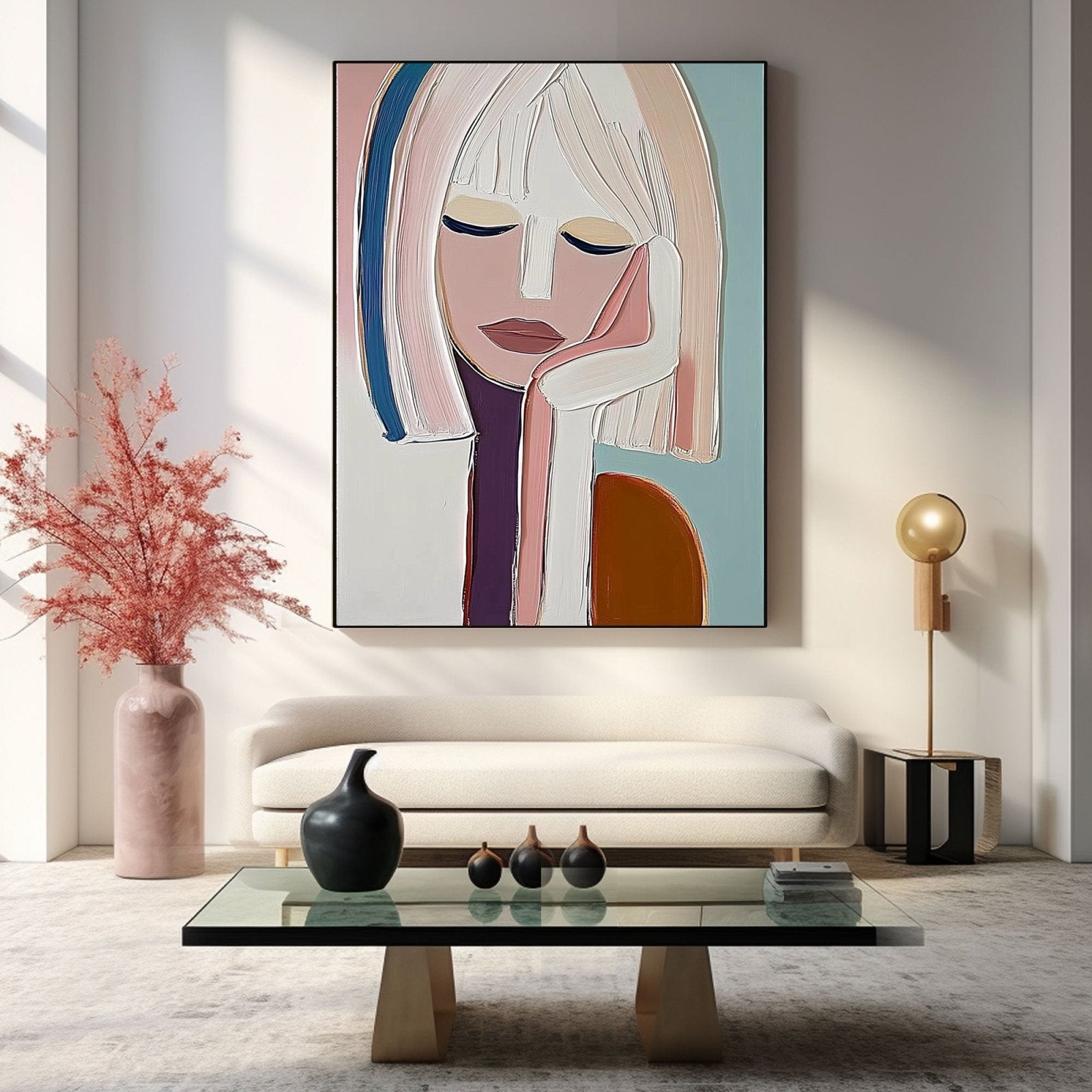 Abstract Painting "Rêverie Douce” - nukeart