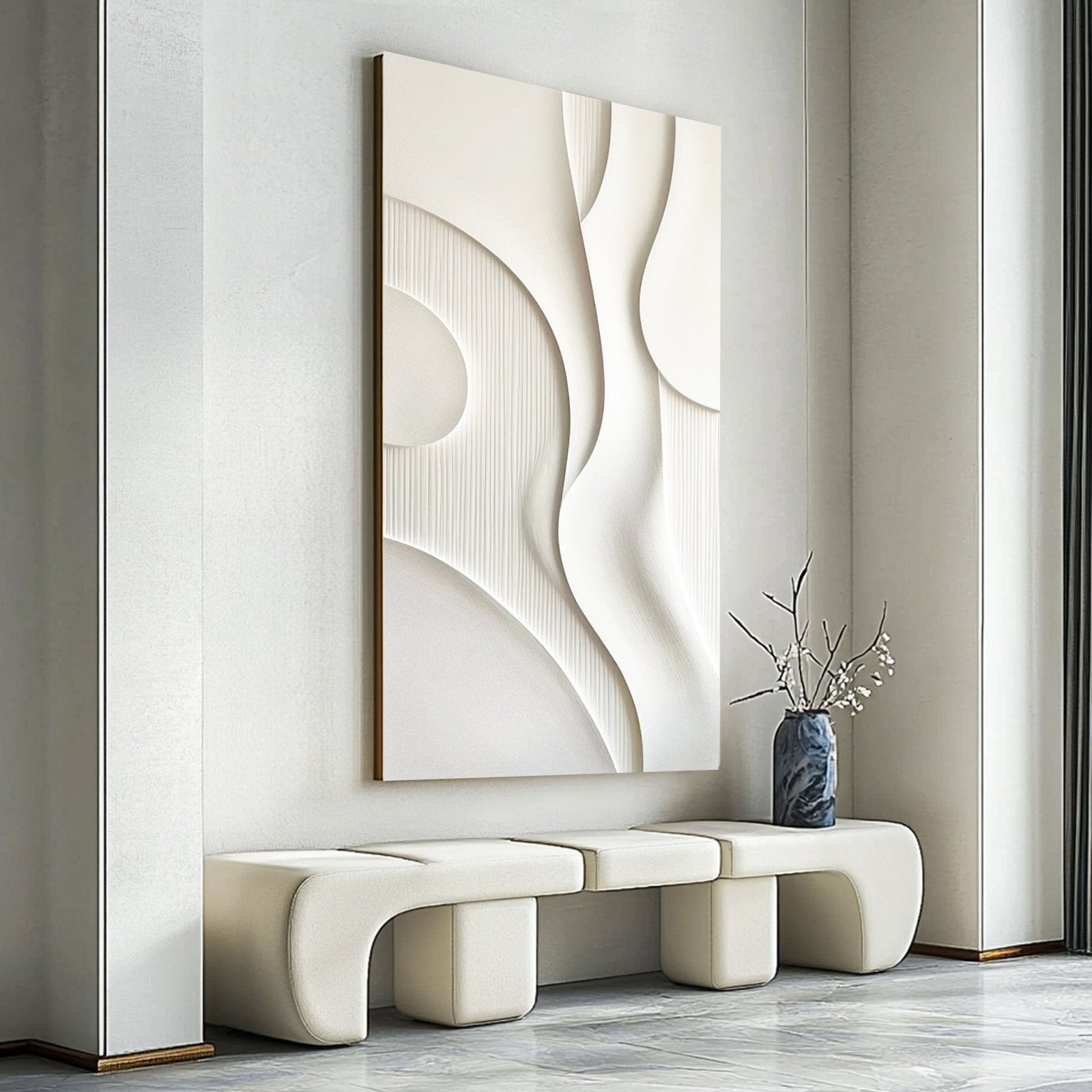 Abstract Painting "Rith agus Sásamh” - nukeart