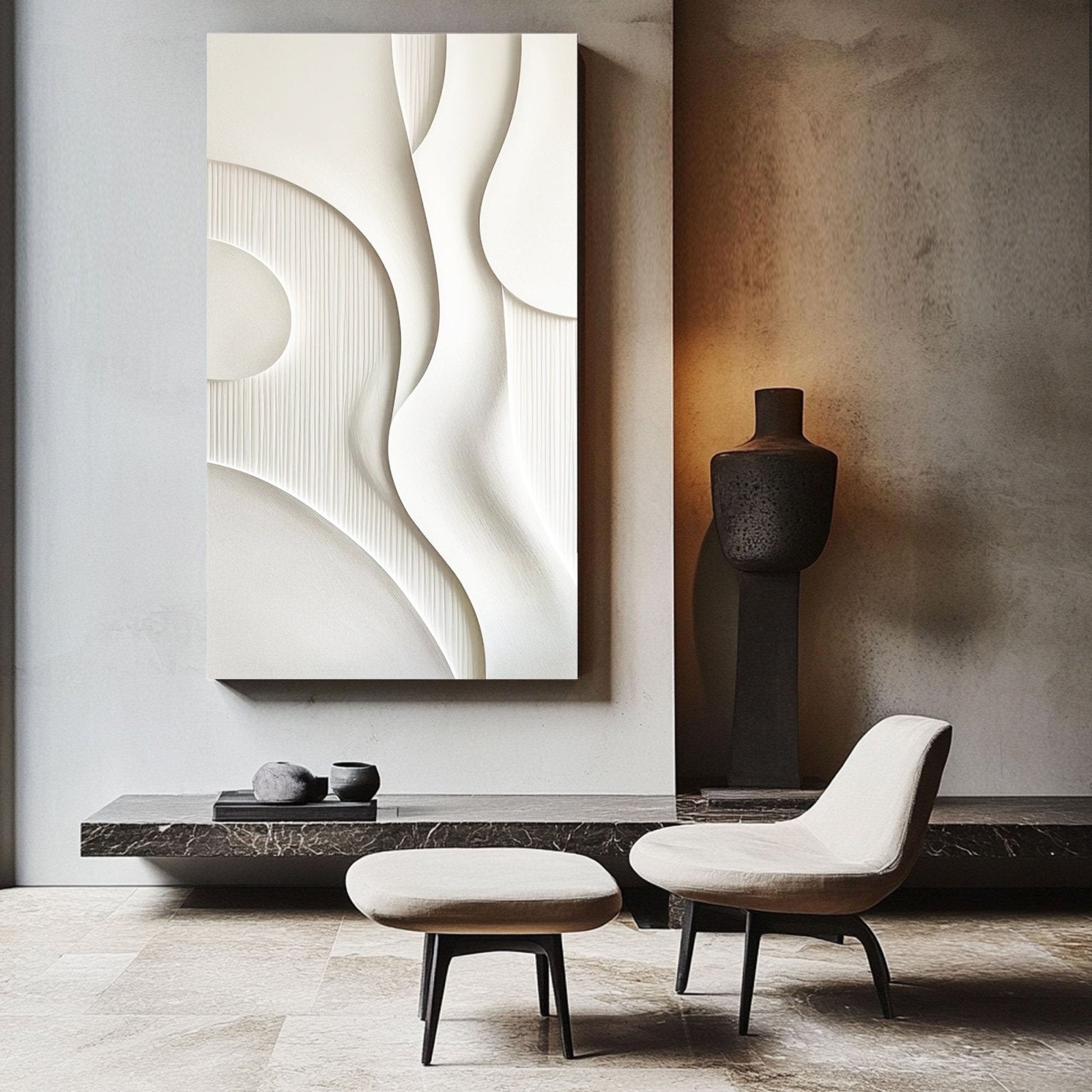 Abstract Painting "Rith agus Sásamh” - nukeart
