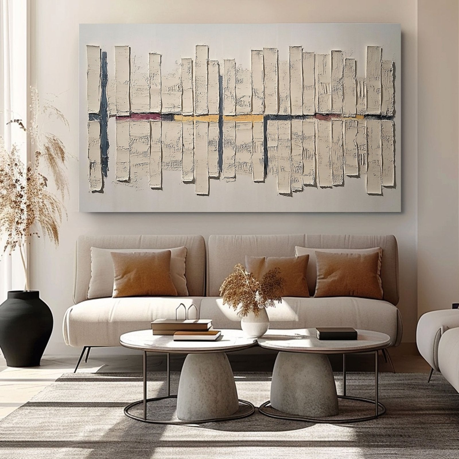 Abstract Painting "Ritmo de Puntos" - nukeart