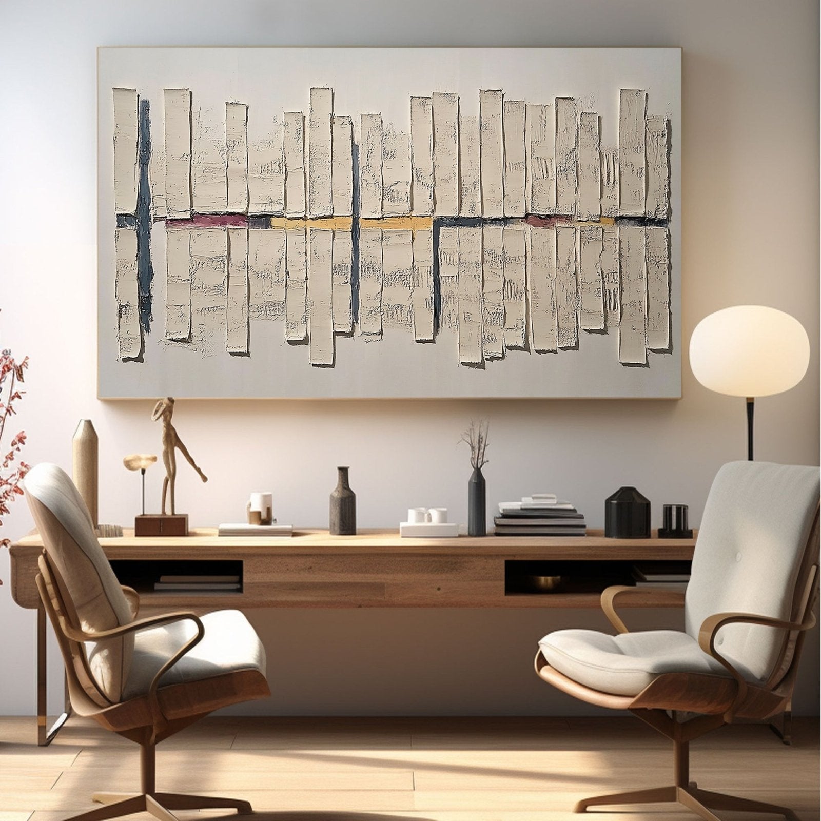 Abstract Painting "Ritmo de Puntos" - nukeart