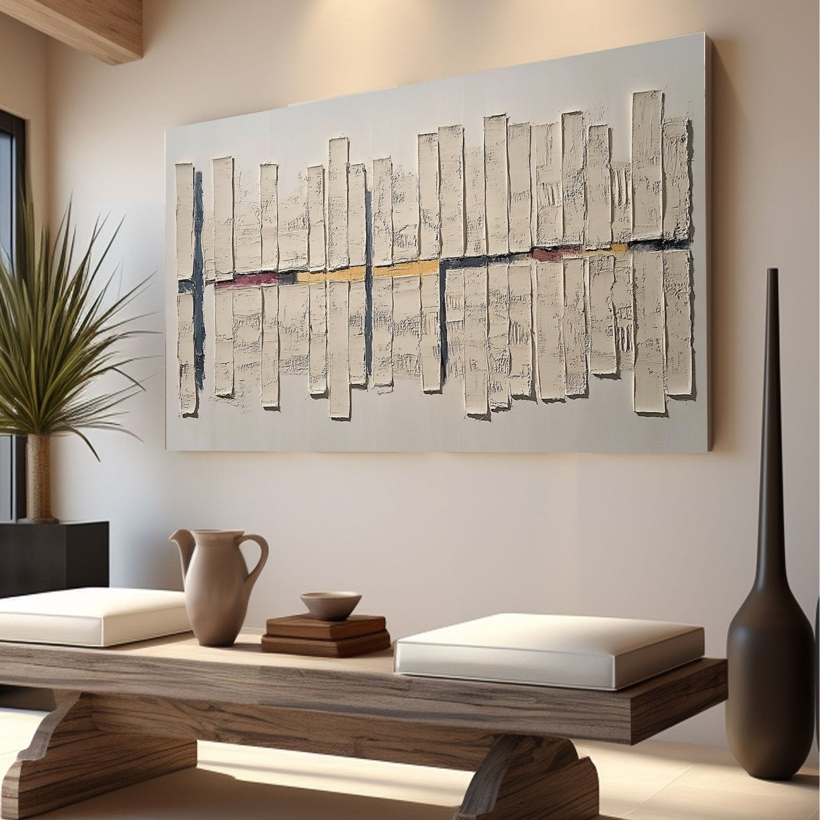 Abstract Painting "Ritmo de Puntos" - nukeart