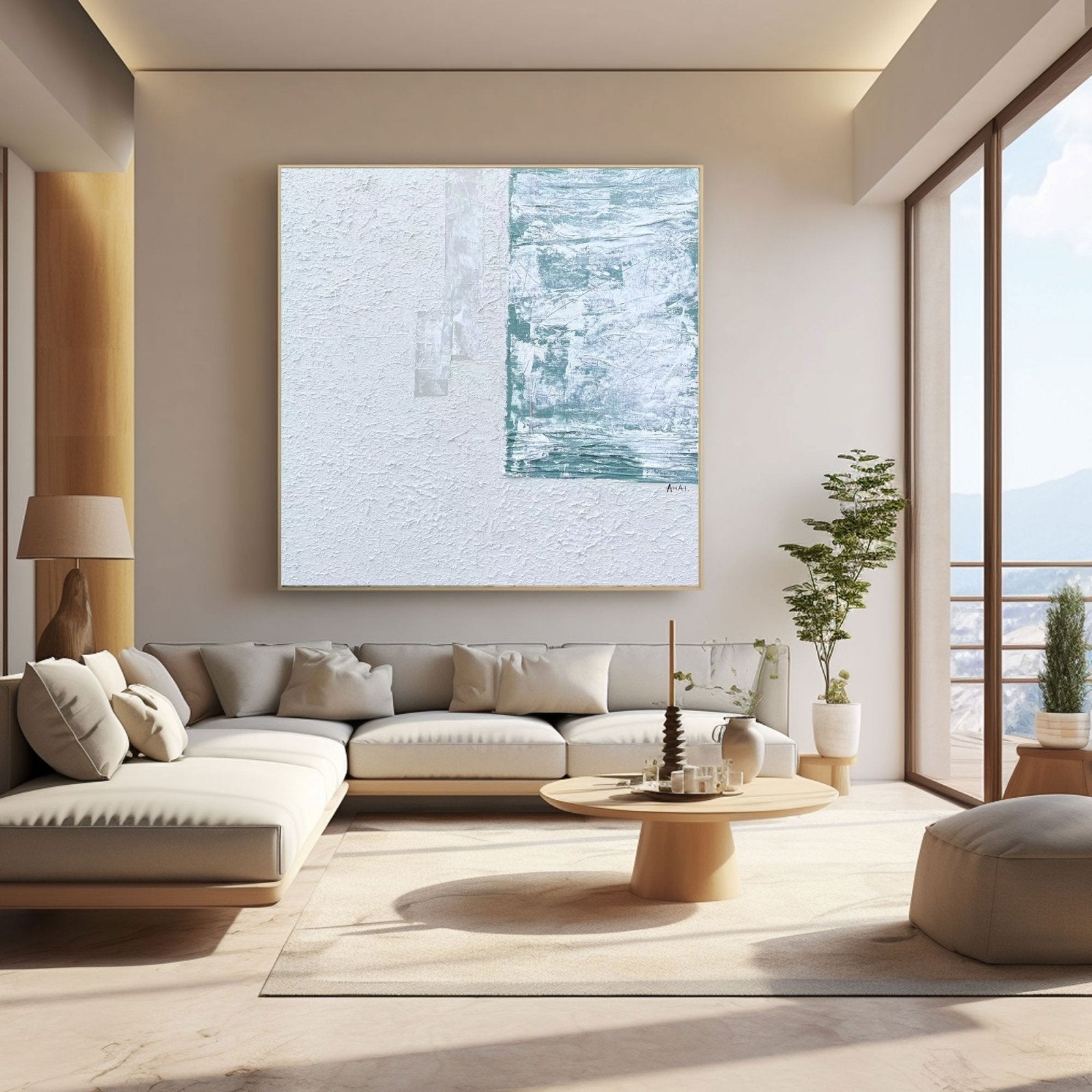 Abstract Painting "Różnica i Zjednoczenie” - nukeart